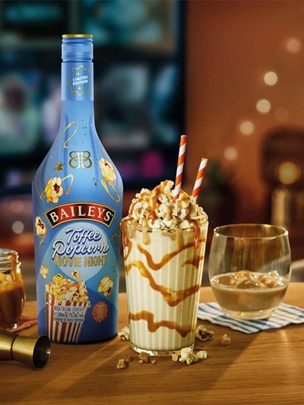 Лікер Бейліс, Тоффі Попкорн / Baileys, Toffee Popcorn, 17%, 0.5л