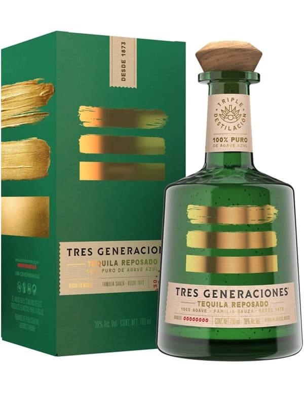 Текіла Трес Женерасьонес, Репосадо / Tres Generaciones, Reposado, Sauza, 38%, 0.7л