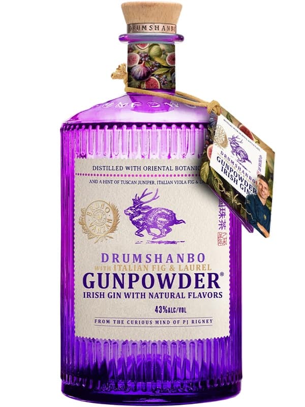 Джин Драмшанбо Ганпаудер, Італійський Інжир та Лавр / Drumshanbo Gunpowder, Italian Fig & Laurel, 43%, 0.7л