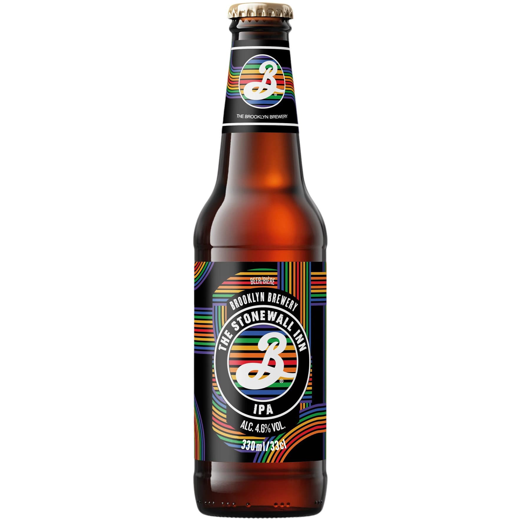 Пиво Brooklyn Brewery The Stonewall Inn IPA світле 4.6% 0.33 мл