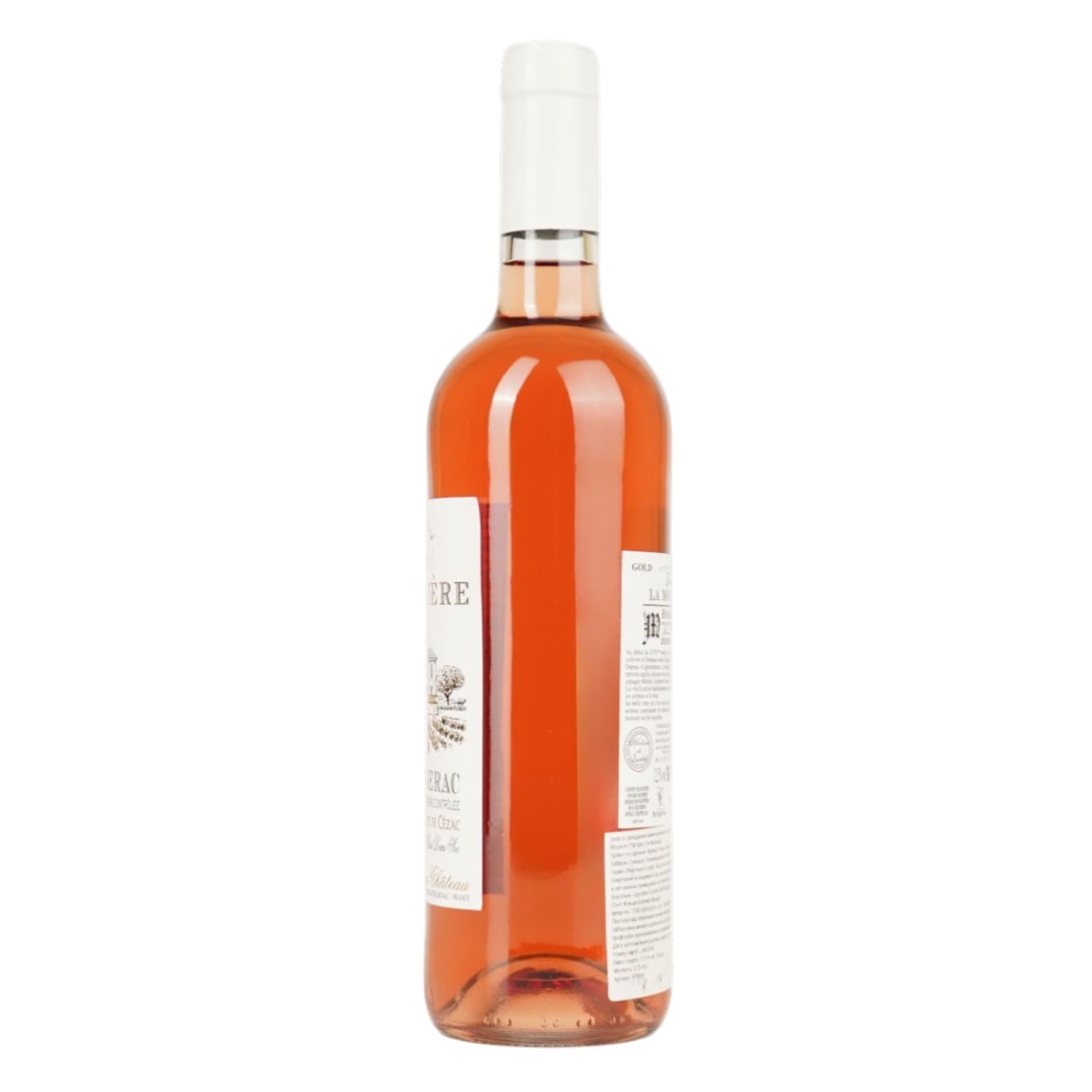 Вино Chateau La Mouliere AOP Bergerac рожеве сухе 0.75 л