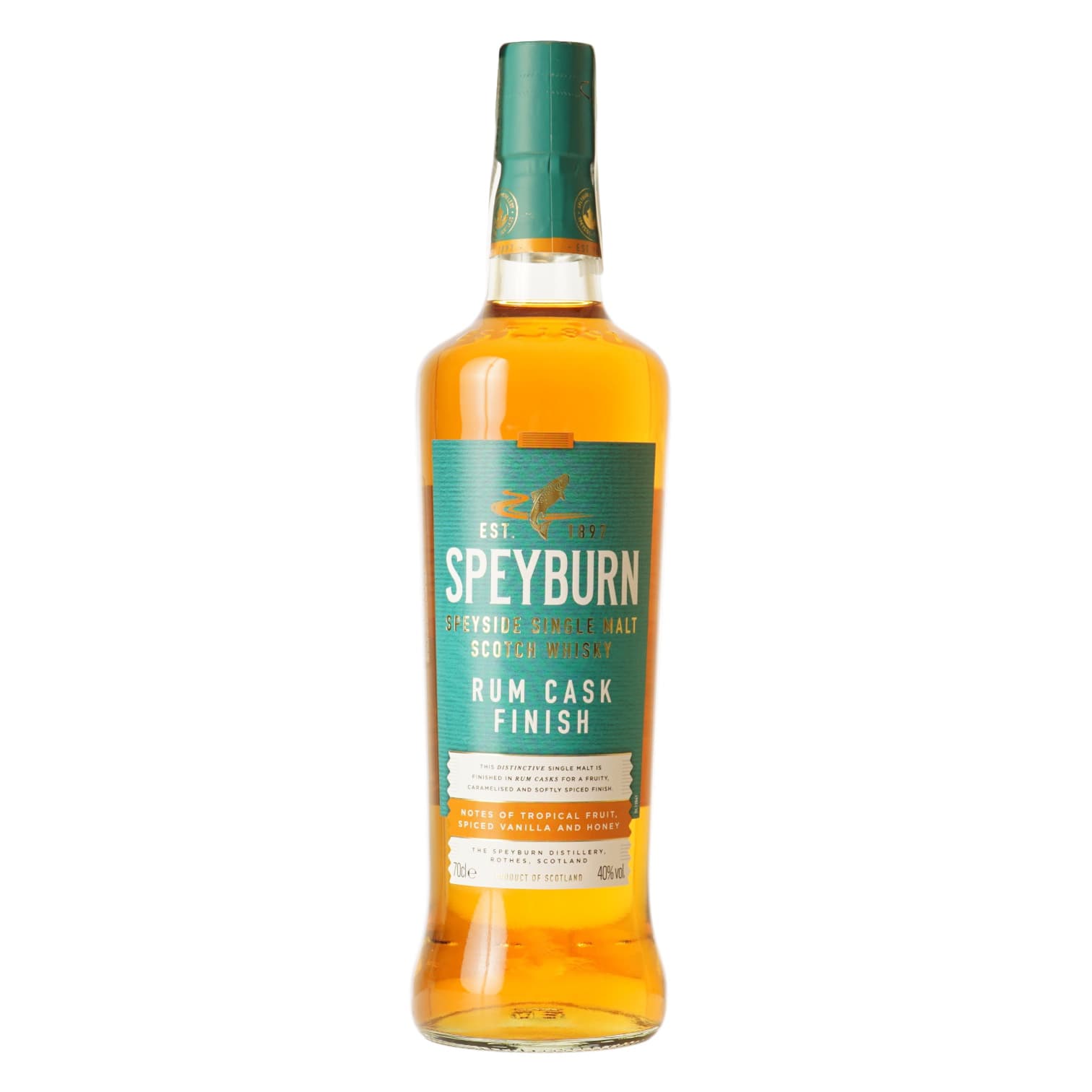 Віскі Speyburn Rum Cask Finish Single Malt Scotch Whisky 40% 0.7 л в подарунковій упаковці
