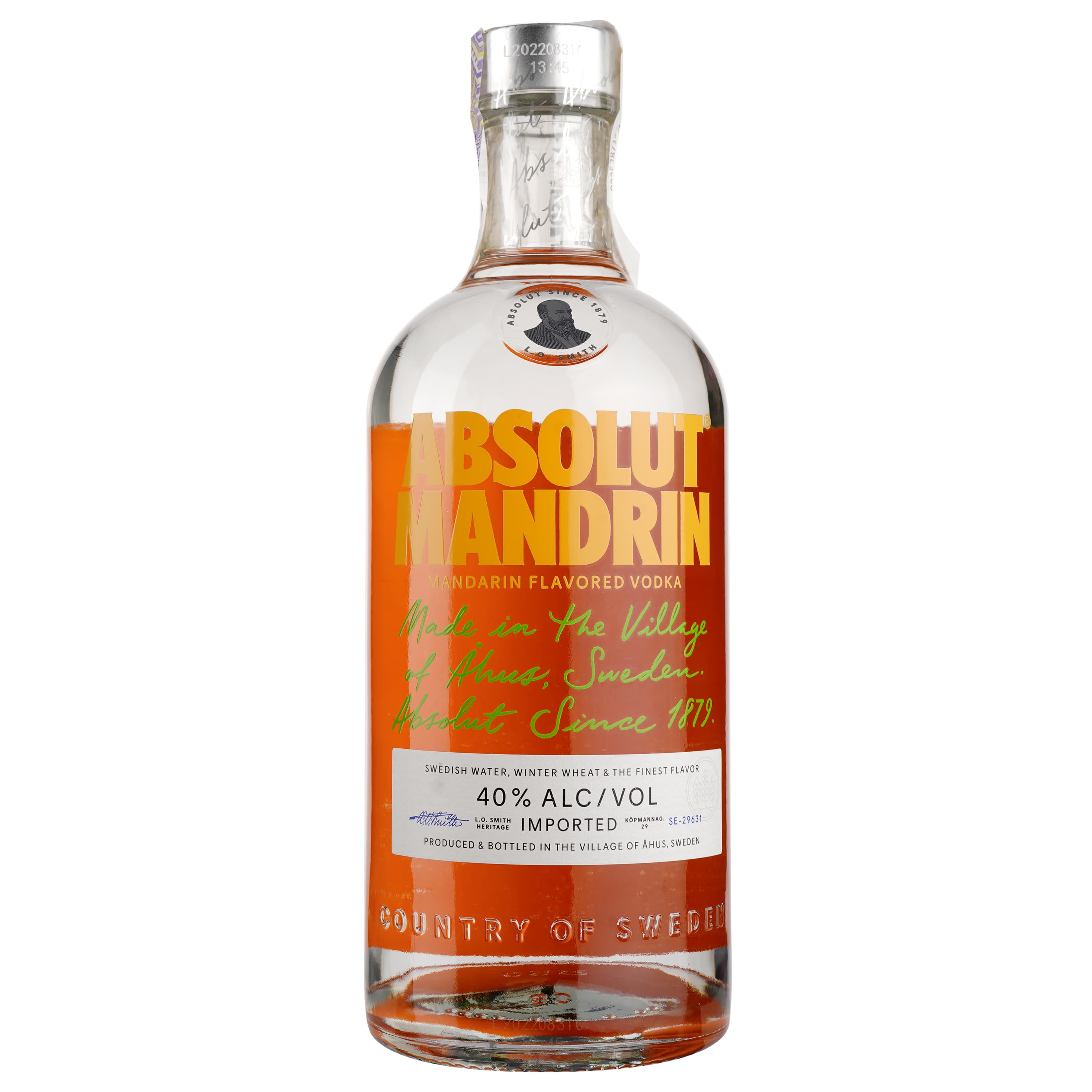 Горілка Absolut Mandrin 40% 0.7 л