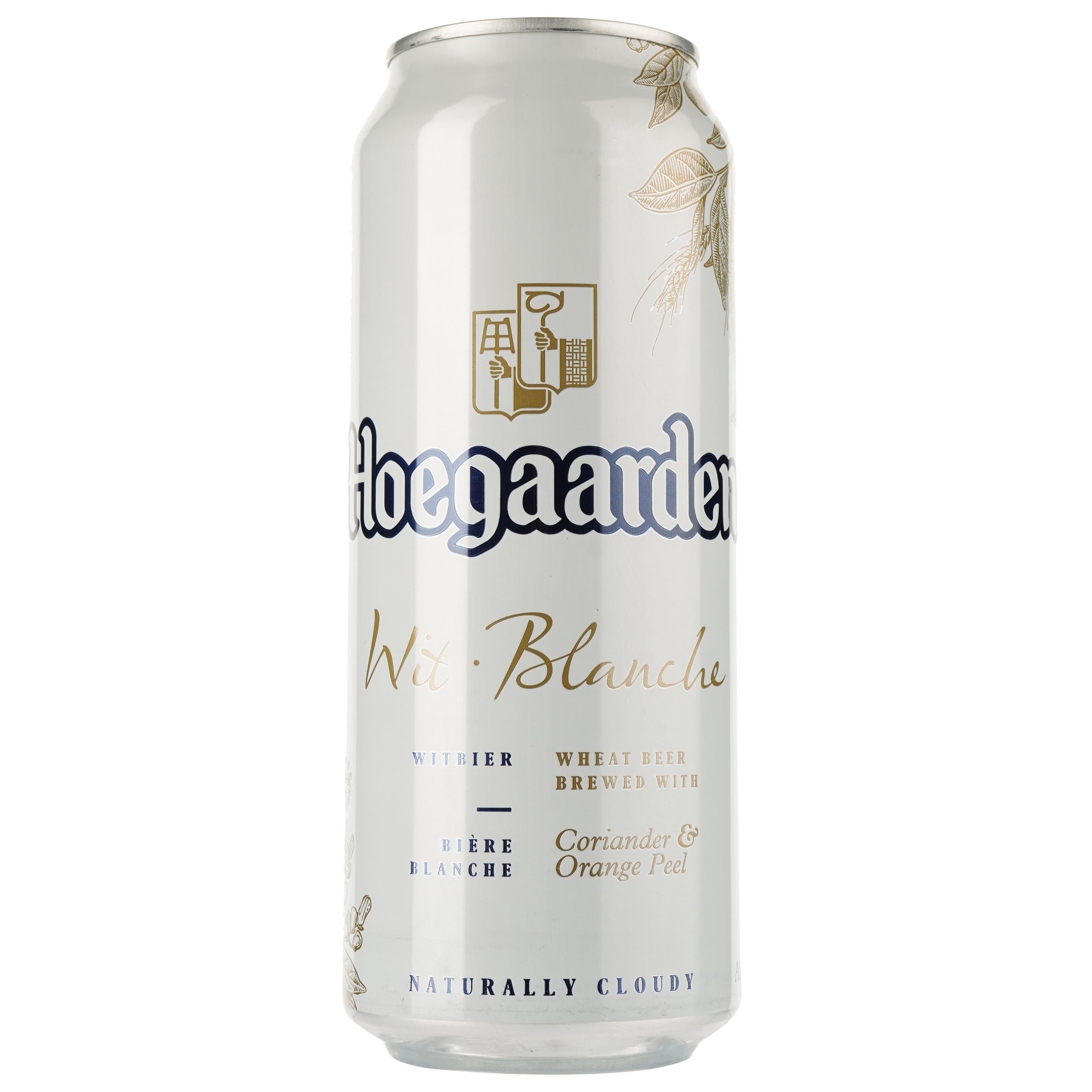 Пиво світле Hoegaarden Wit Blanche нефільтроване пастеризоване 4.9% 0.5 л (478563)