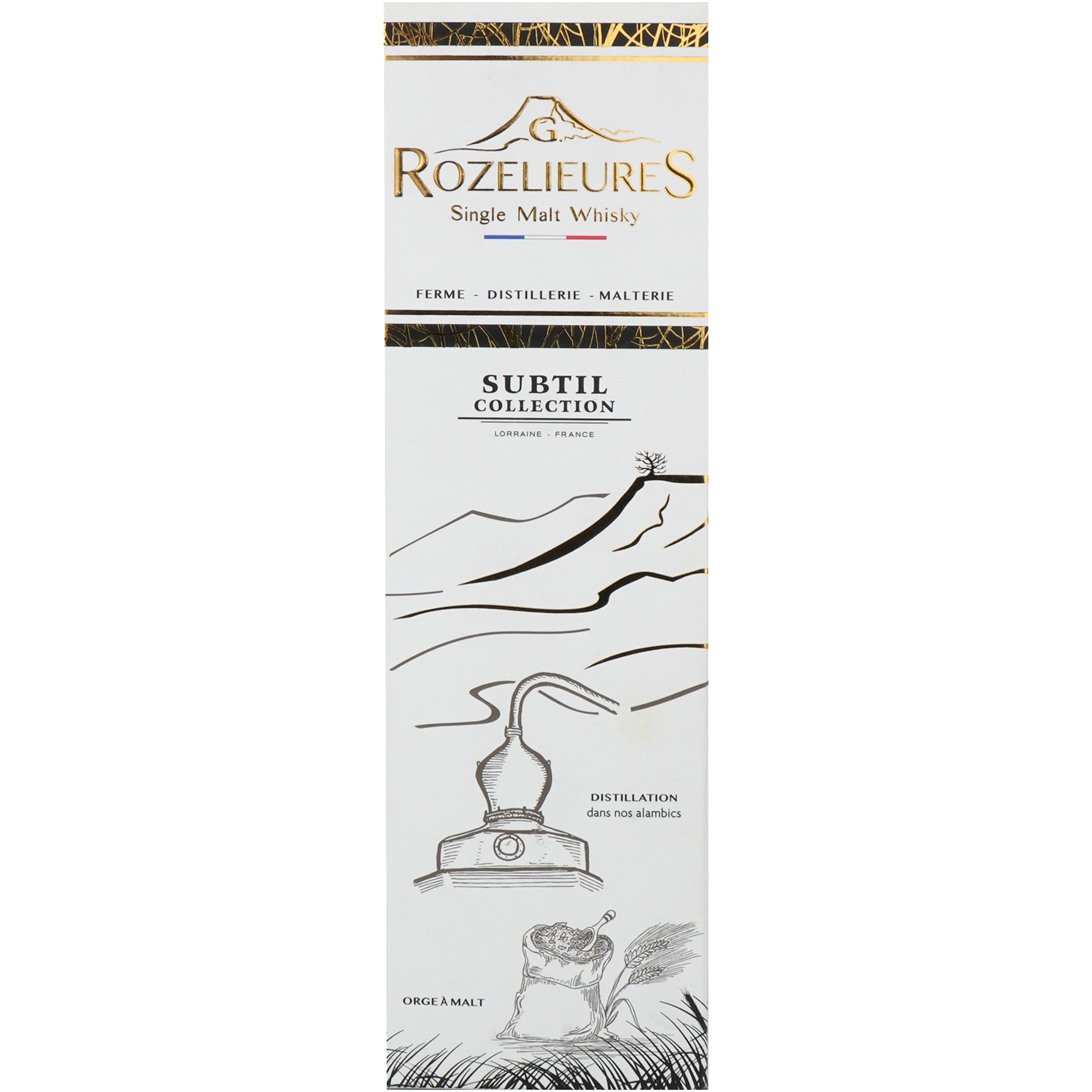 Віскі Rozelieures Subtil Collection 40% 0.7 л в подарунковій коробці