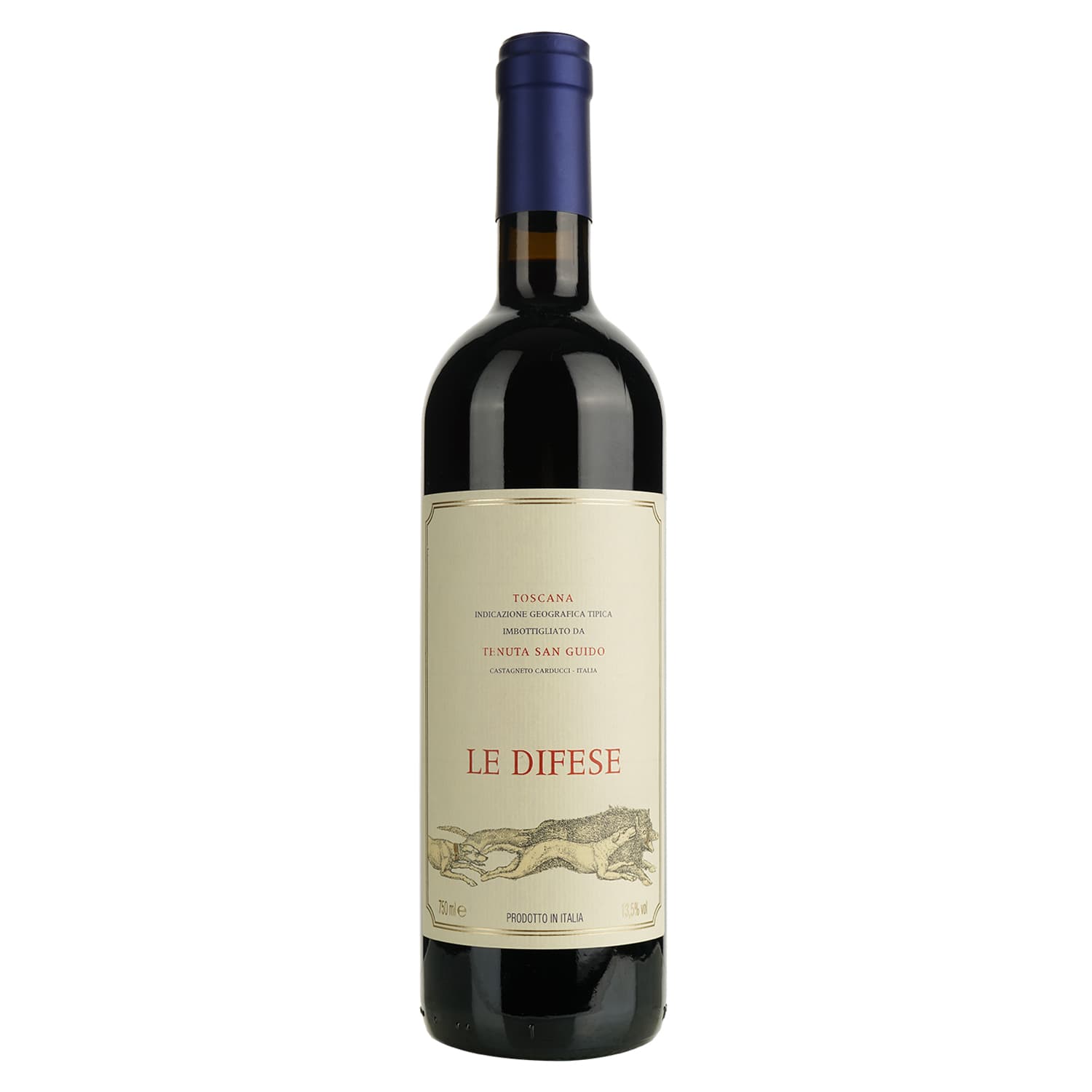 Вино Tenuta San Guido Le Difese червоне, сухе, 14%, 0,75 л
