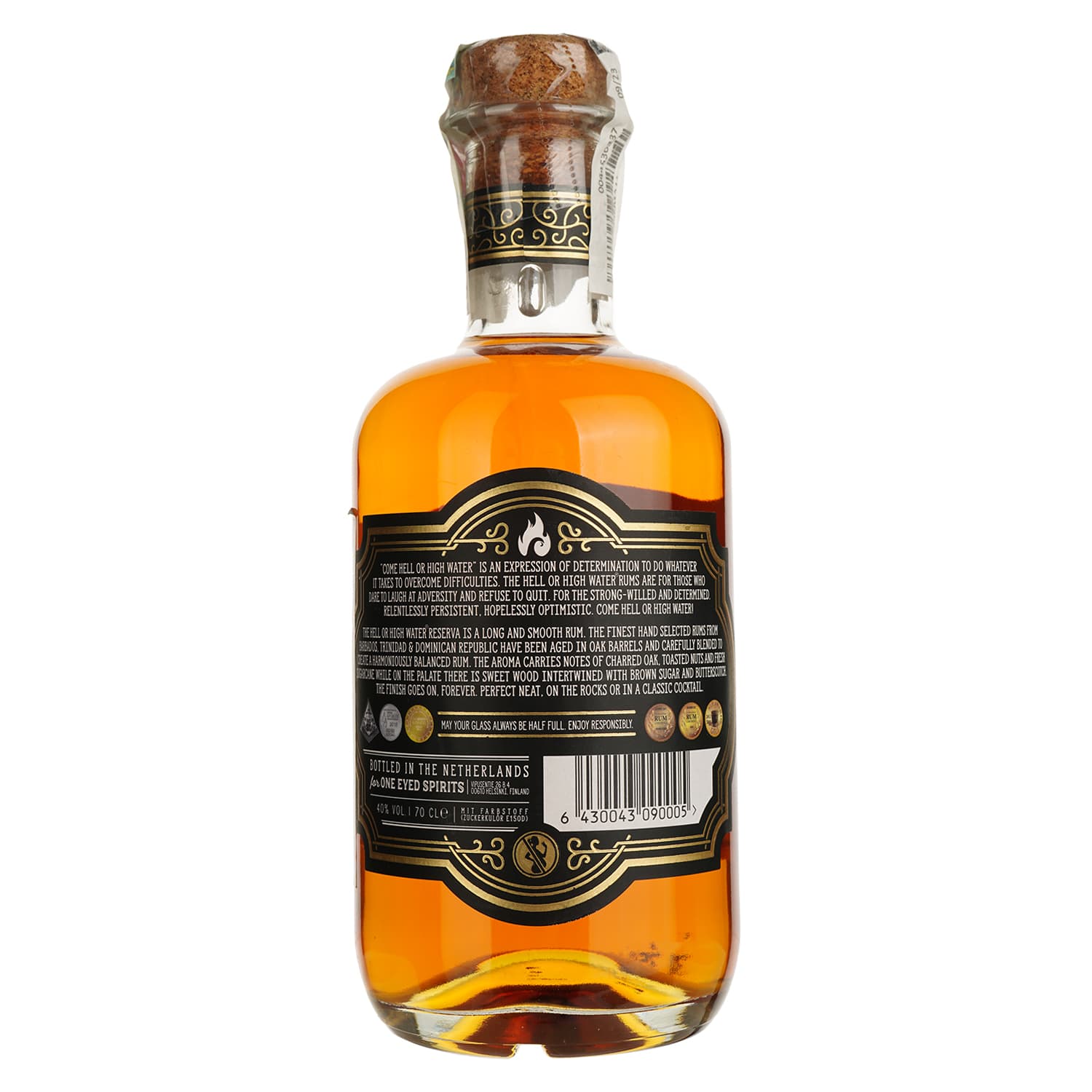 Ром Hell or High Water Reserva Rum 40% 0.7 л