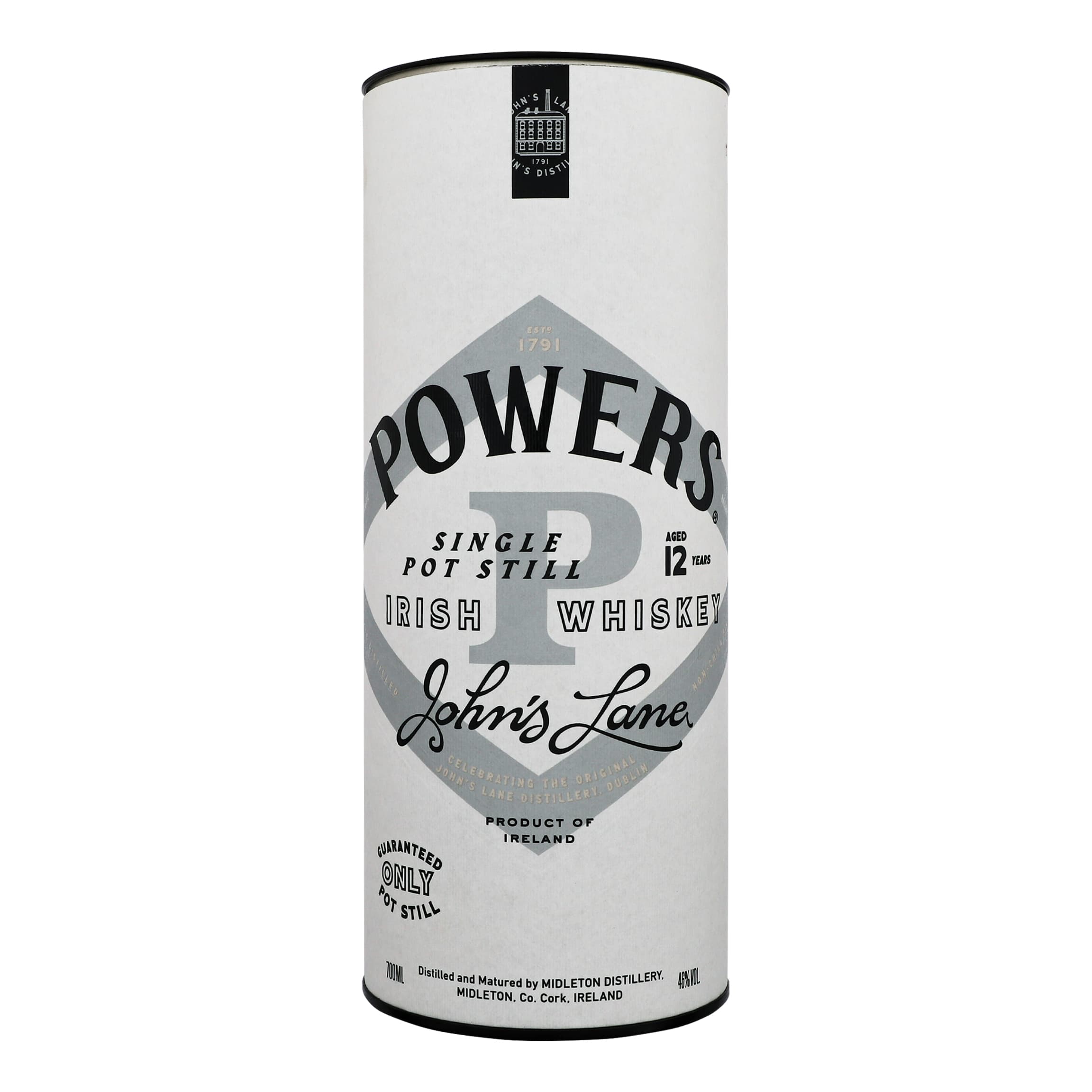 Віскі Powers John's Lane 12 yo Irish Whiskey 46% 0.7 л в коробці