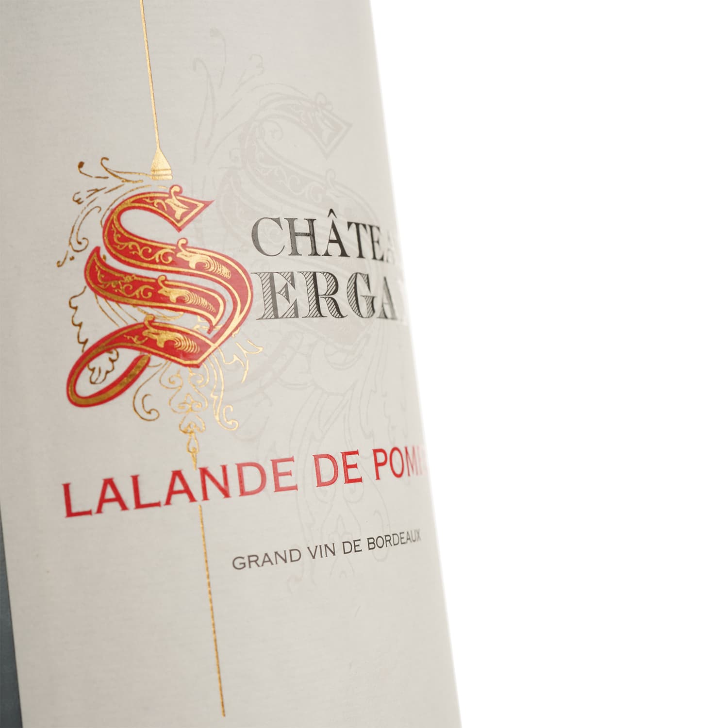 Вино Chateau Sergant Lalande de Pomerol, червоне, сухе, 13%, 0,75 л (1313550)