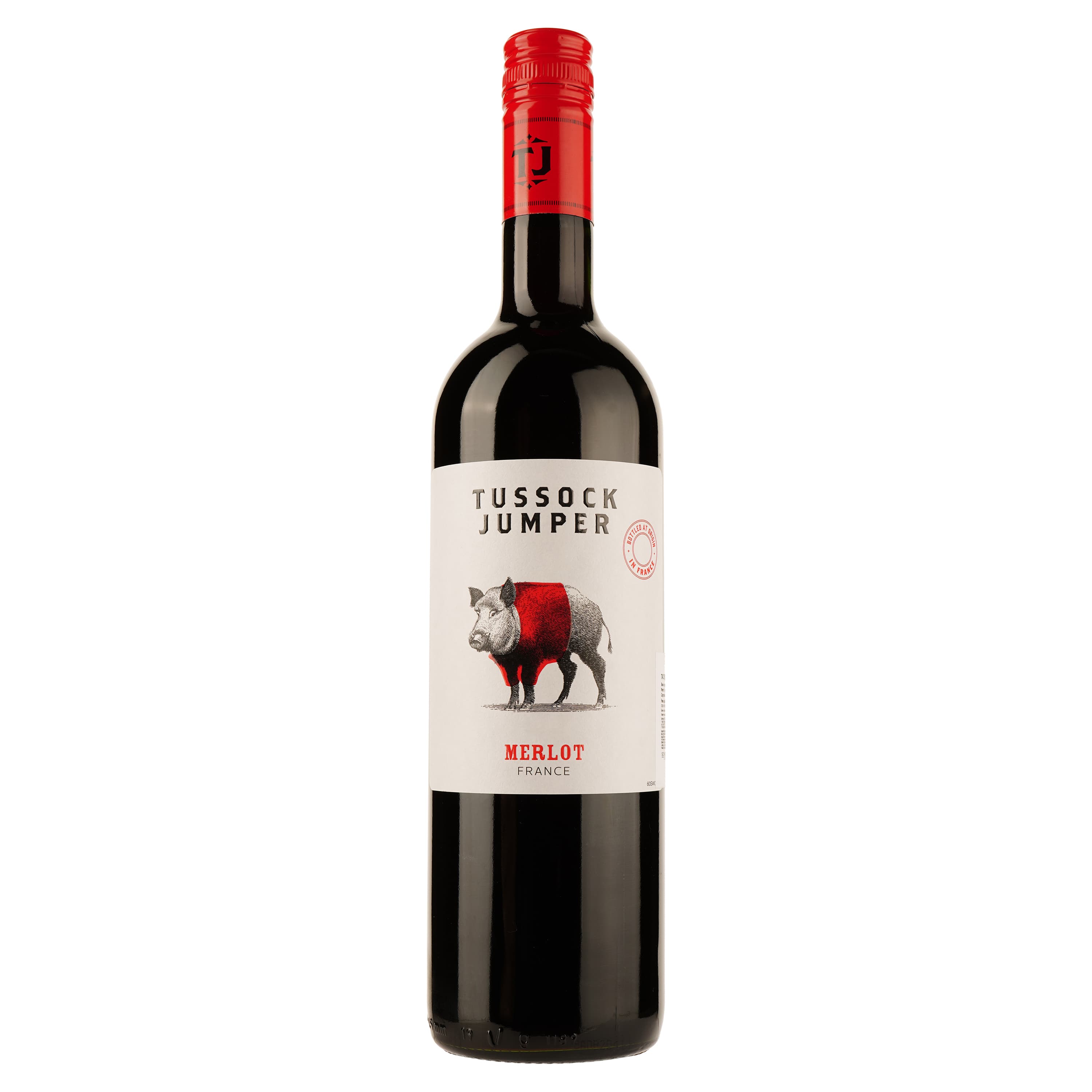 Вино Tussock Jumper Merlot, червоне, сухе, 0,75 л