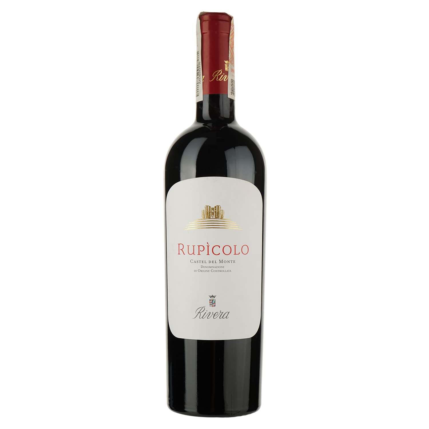 Вино Rivera Rupicolo, червоне, сухе, 0.75 л