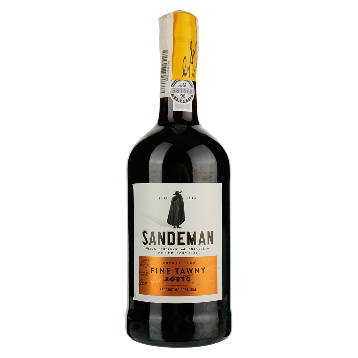 Вино Sandeman Fine Tawny Porto Sogrape Vinhos, червоне, солодке, 19,5%, 0,75 л (2791)