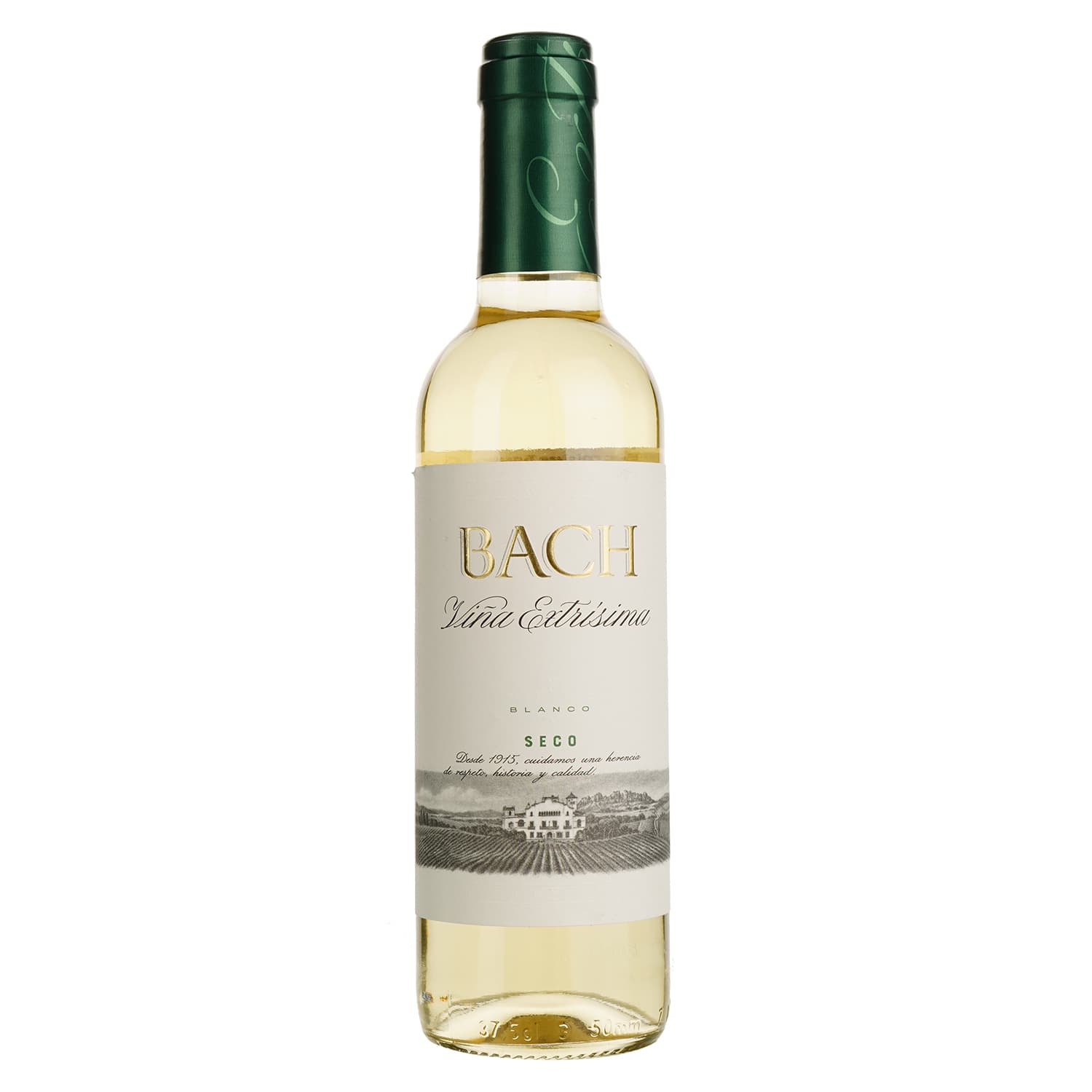 Вино Bach Extrisimo Blanco Seco DO Penedes біле сухе 0.375 л