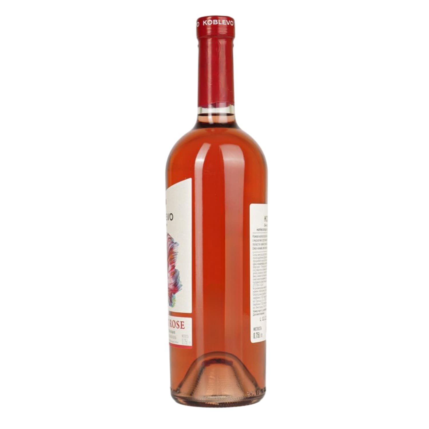 Вино Koblevo Muscat Rose рожеве напівсолодке 0.75 л (257829)
