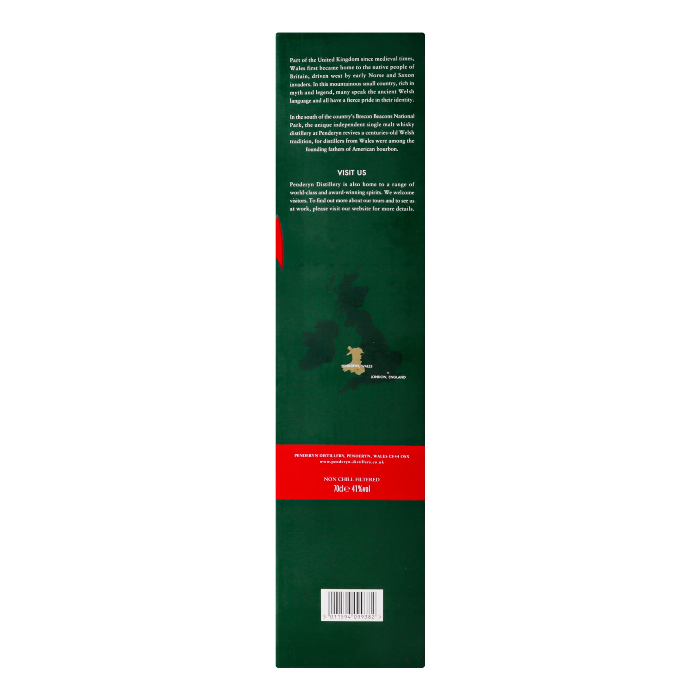 Віскі Penderyn Celt Single Malt Whisky, 41%, 0,7 л (849451)