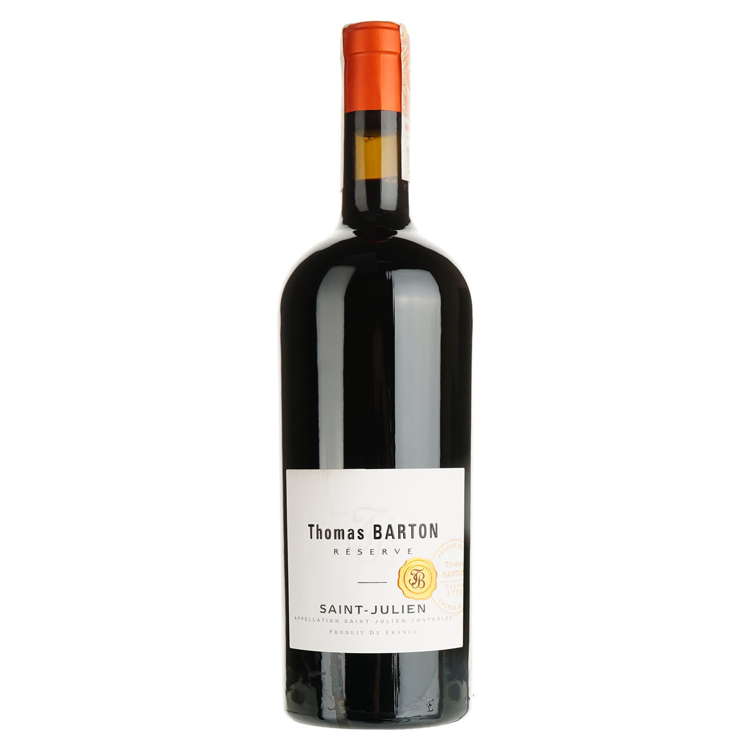 Вино Thomas Barton Reserve Saint-Julien AOC червоне сухе 0.75 л