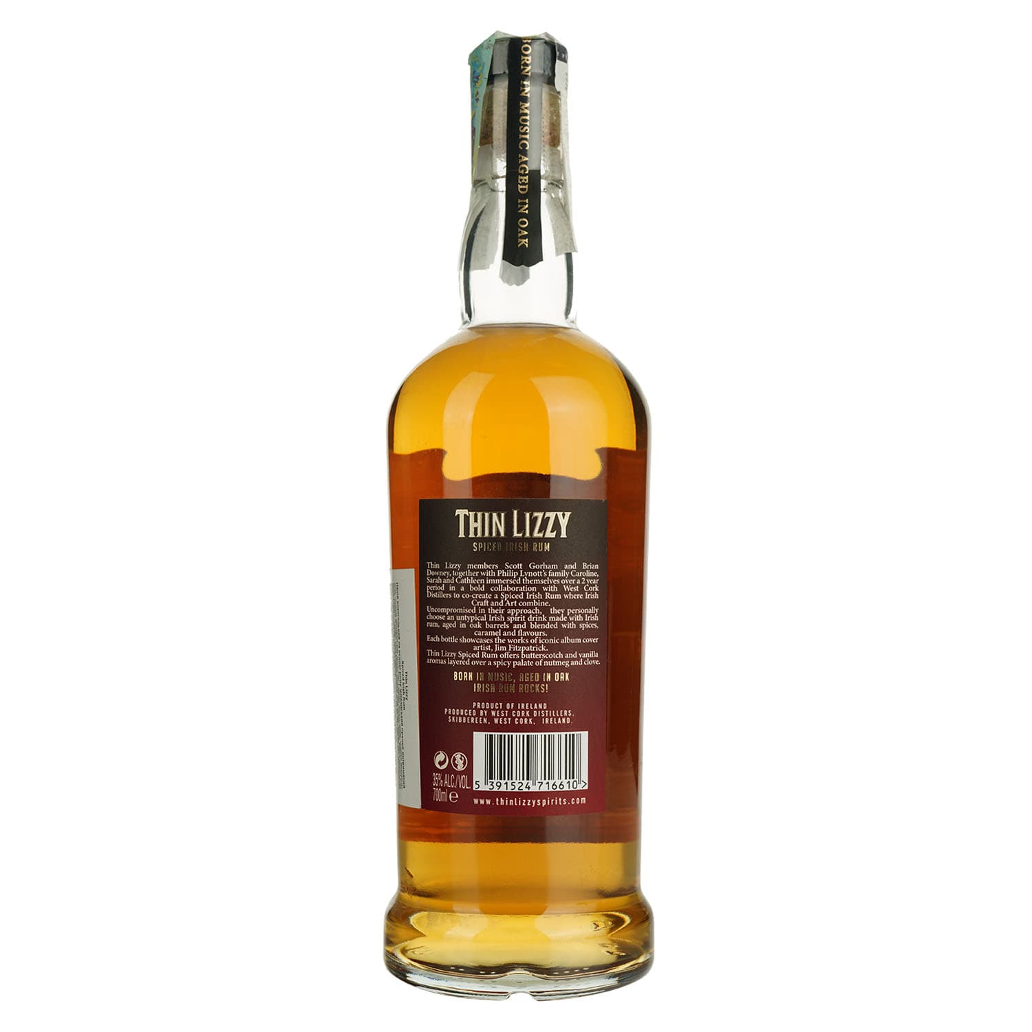 Ром Thin Lizzy Spiced 35% 0.7 л