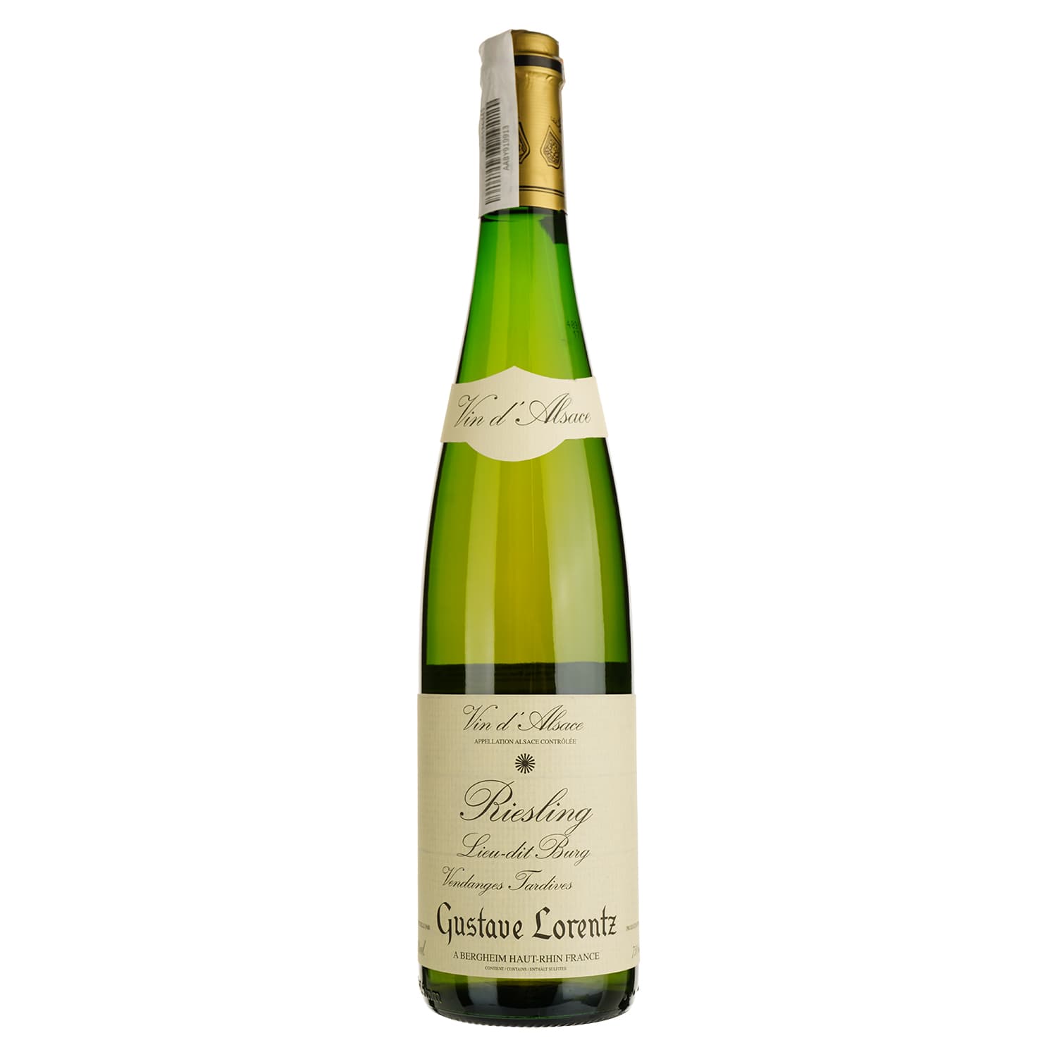 Вино Gustave Lorentz Riesling 2011 Vendange Tardive, біле, солодке, 13%, 0,75 л (1123113)