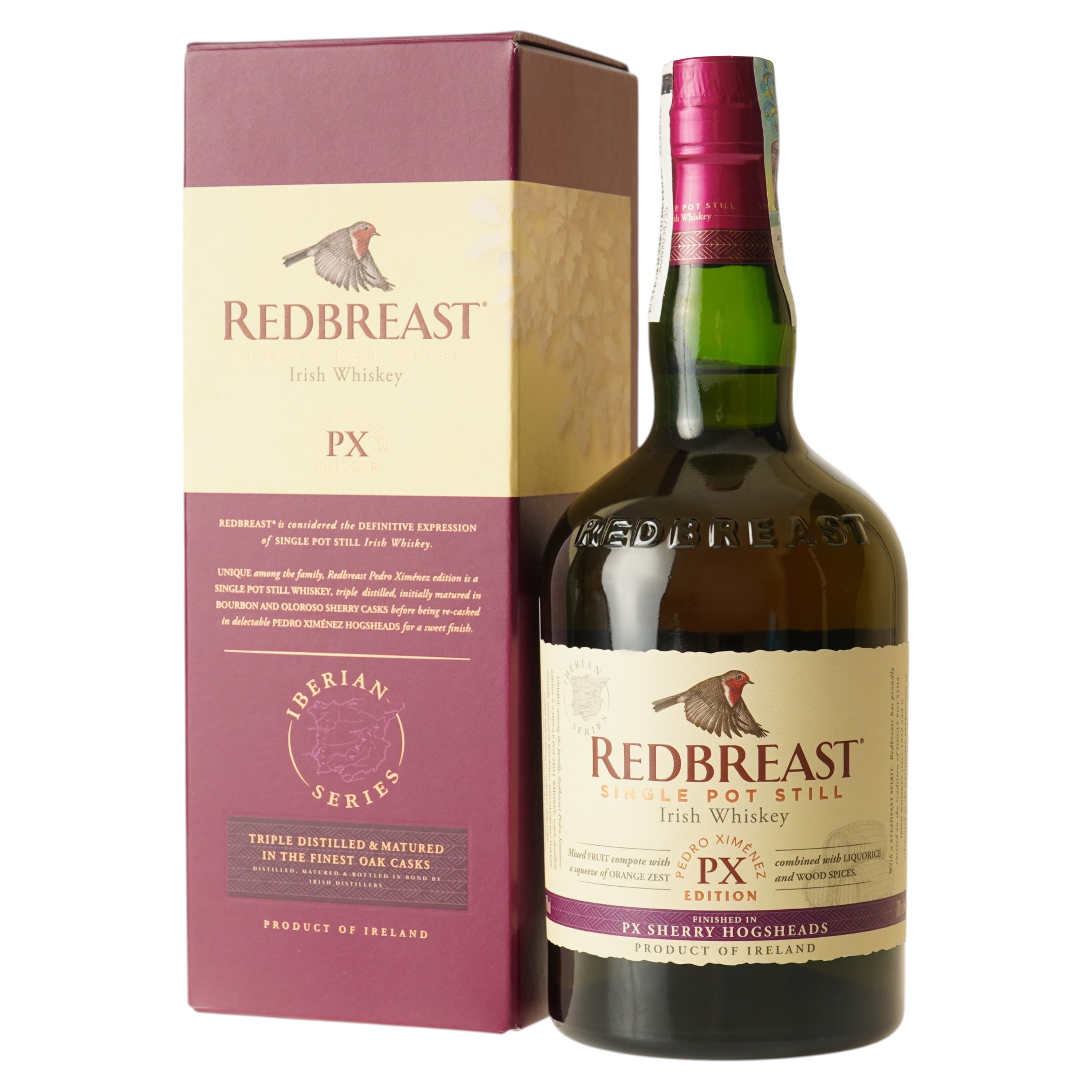 Віскі Redbreast Pedro Ximenez Edition Single Pot Still 46% 0.7 л