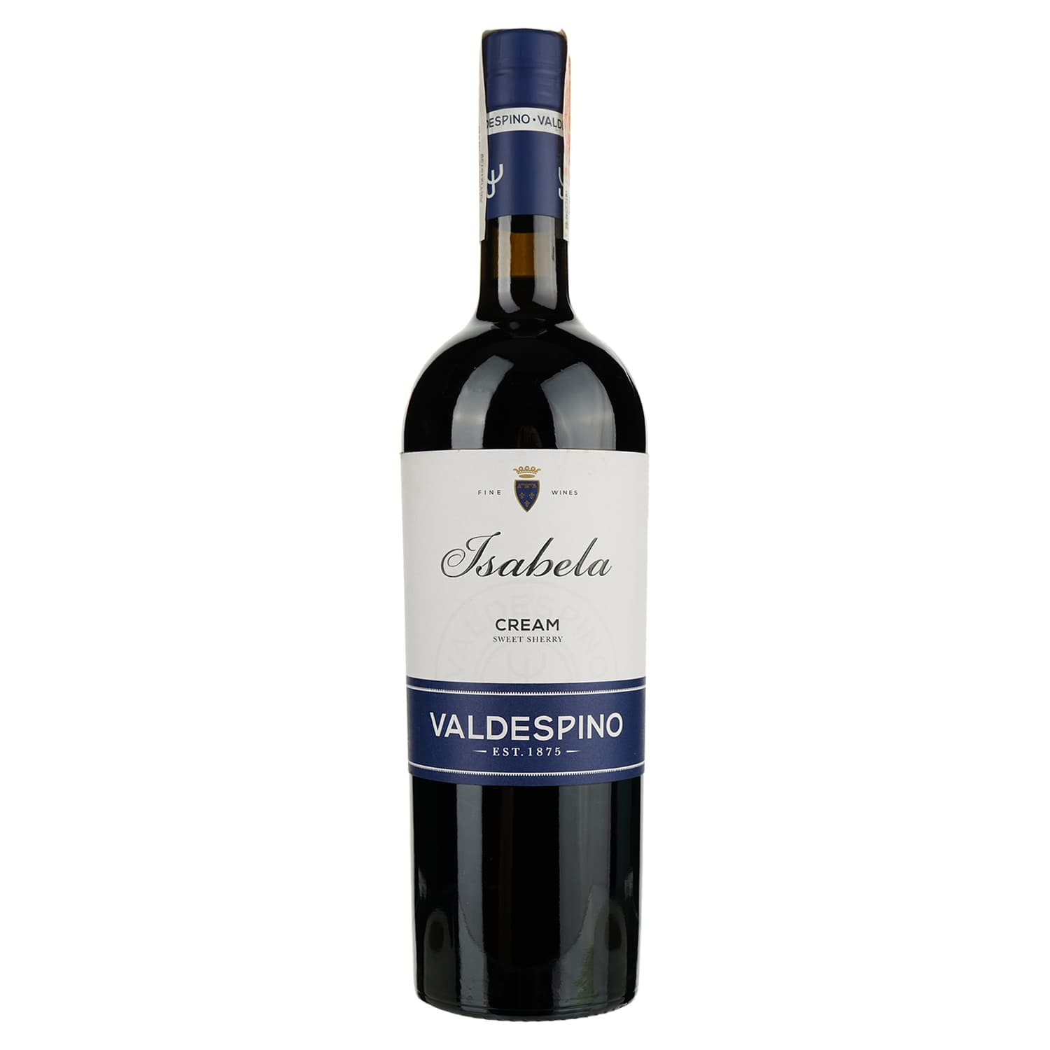 Вино Valdespino Cream Isabela, херес, солодке, 17,5%, 0,75 л (14325)
