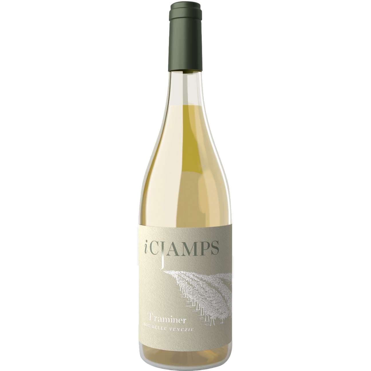 Вино Cjamps Traminer Aromatico Tre Venezie IGT біле сухе 0.75 л
