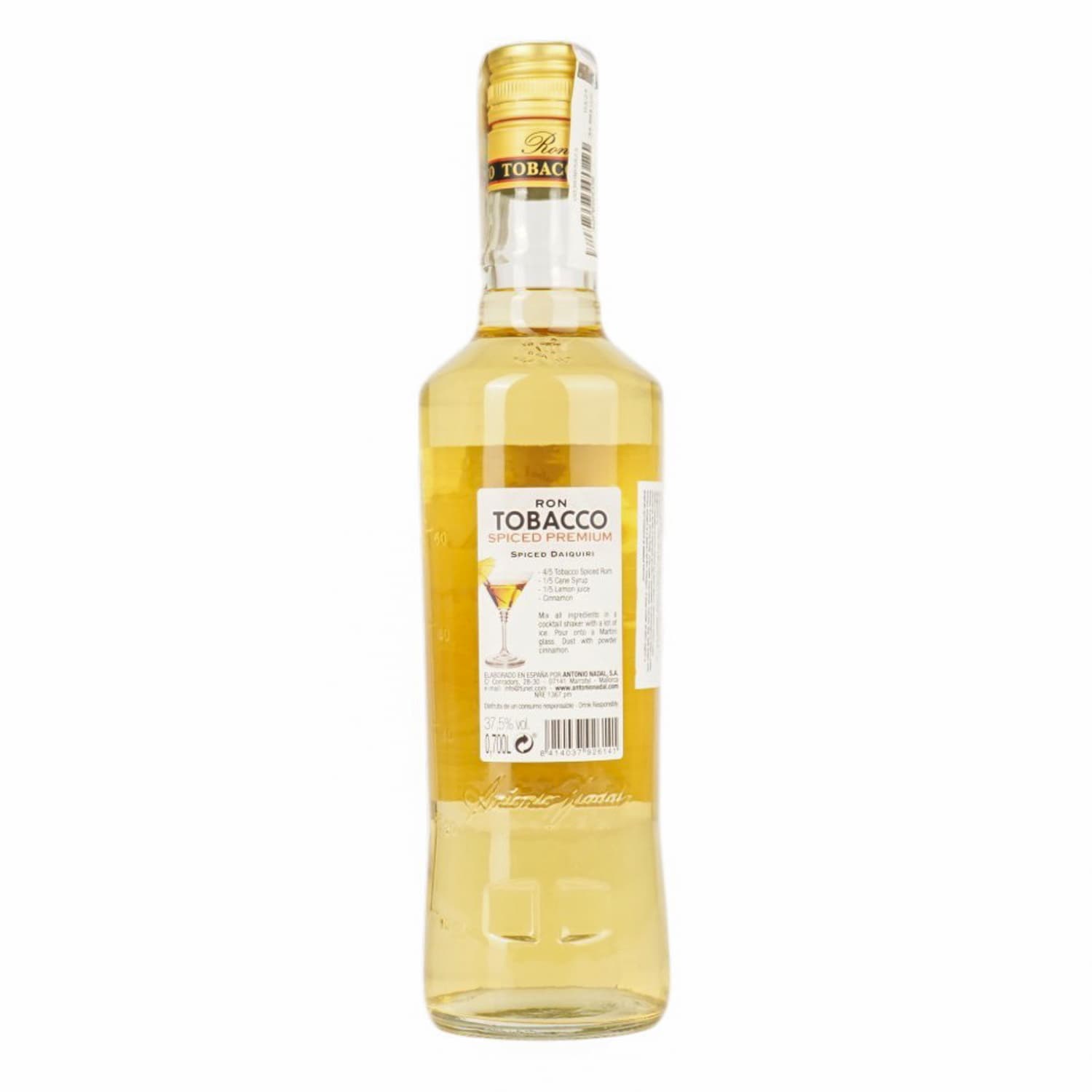 Ром Tobacco Spiced 37.5% 0.7 л