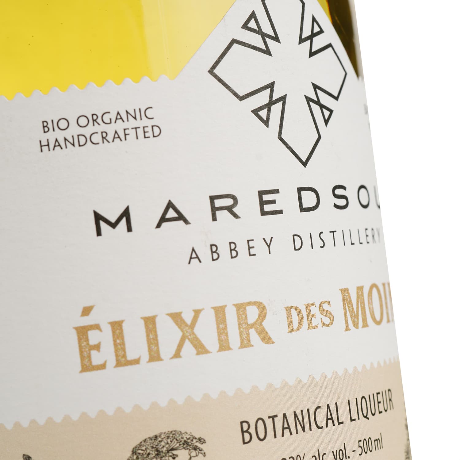 Лікер Maredsous Distillery Elixir des Moines Bio 32% 0.5 л