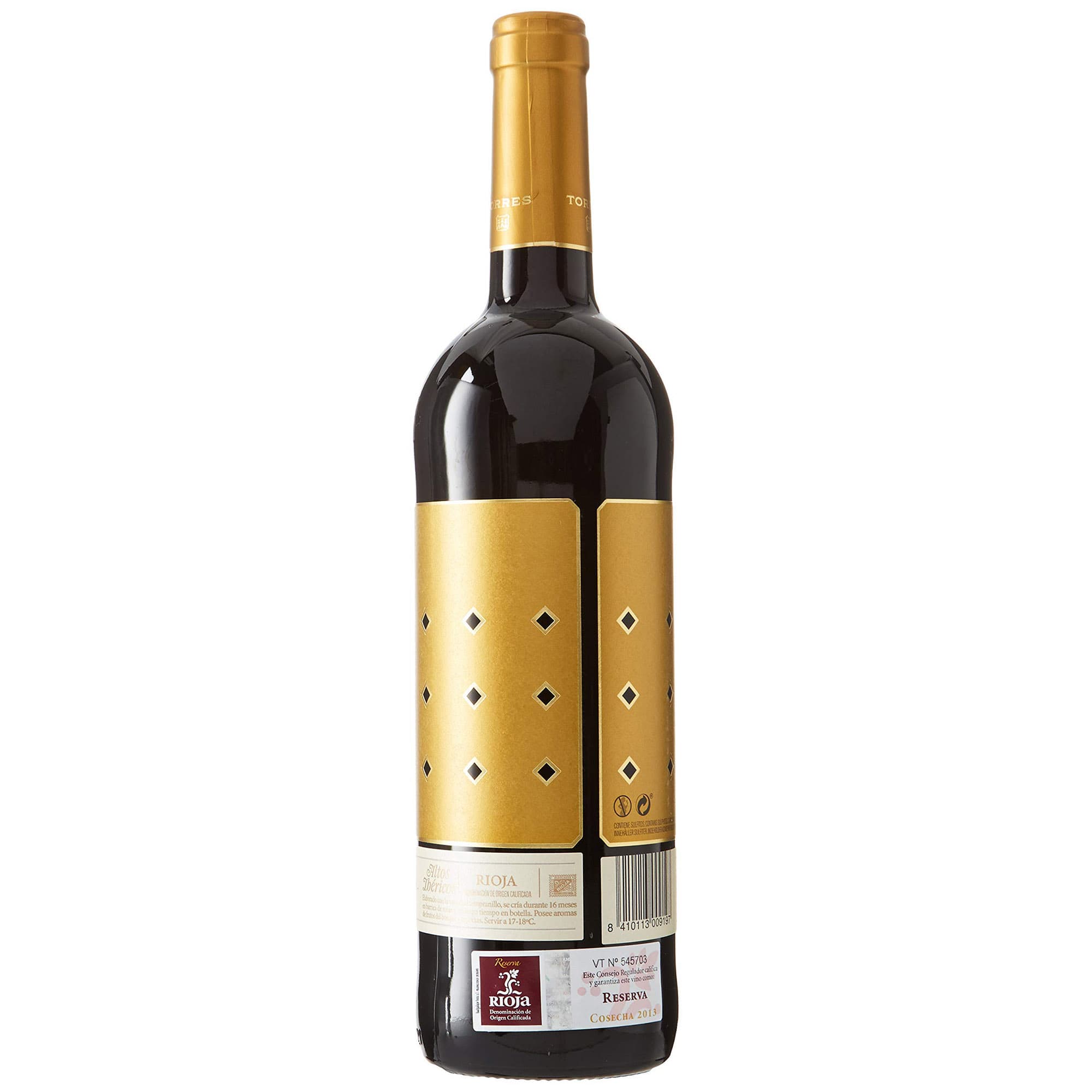 Вино Torres Altos Ibericos Reserva червоне сухе 0.75 л