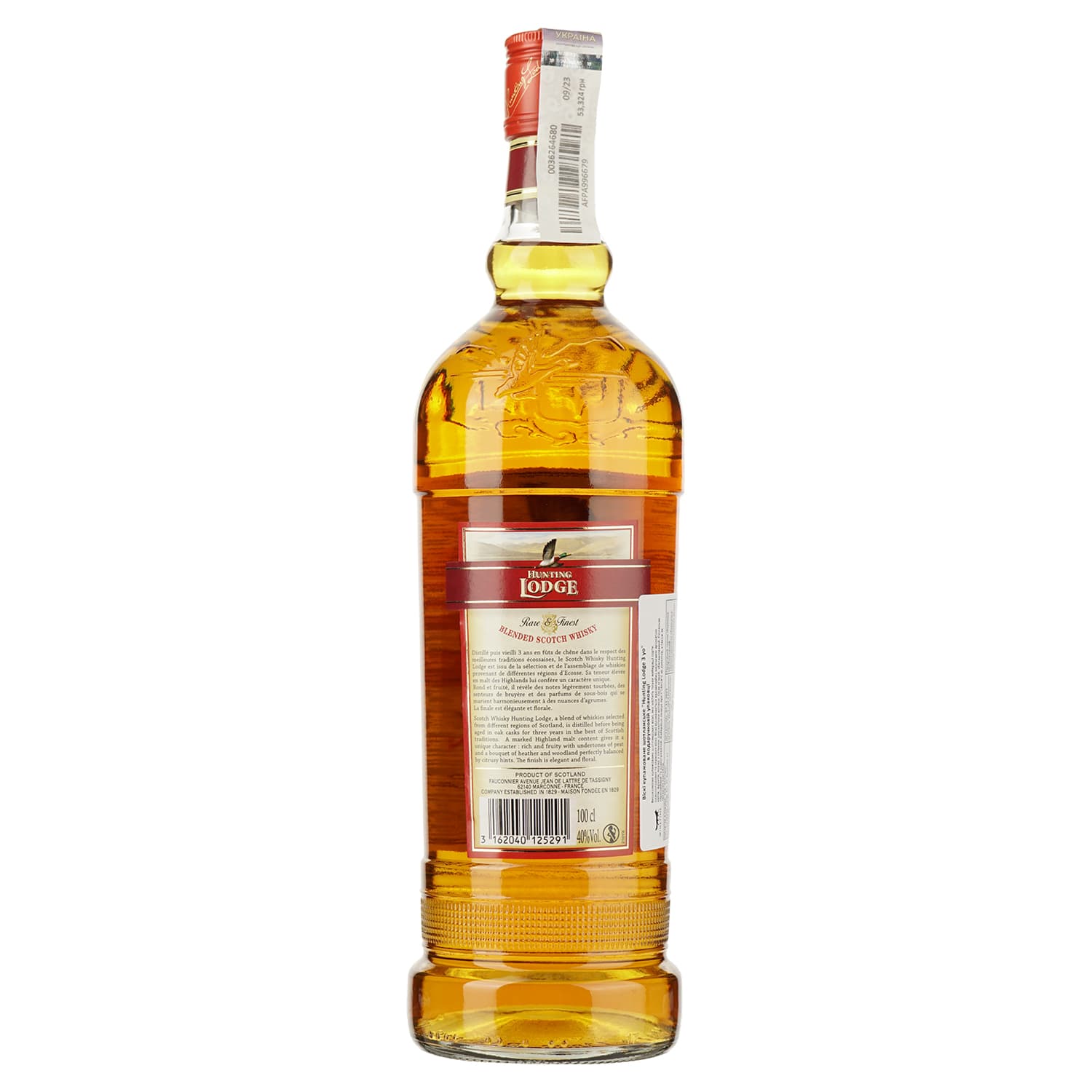 Віскі Fauconnier Hunting Lodge 3yo Blended Scotch Whisky, 40%, 1 л