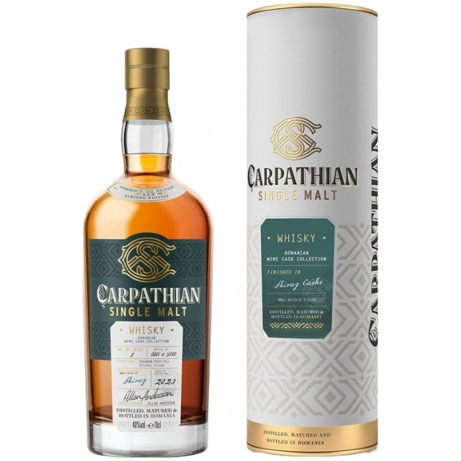 Віскі односолодове Carpathian Shiraz 0.7 л 40%