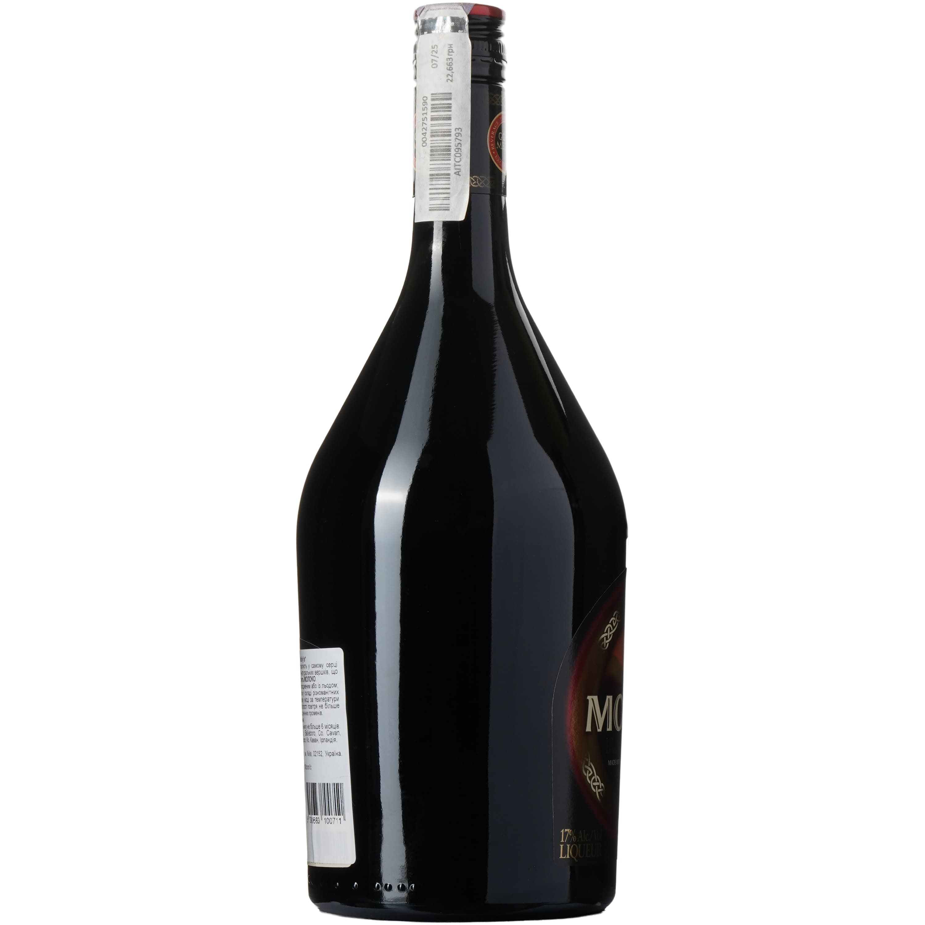 Лікер Molly's Irish Cream, 17%, 1 л (486208)