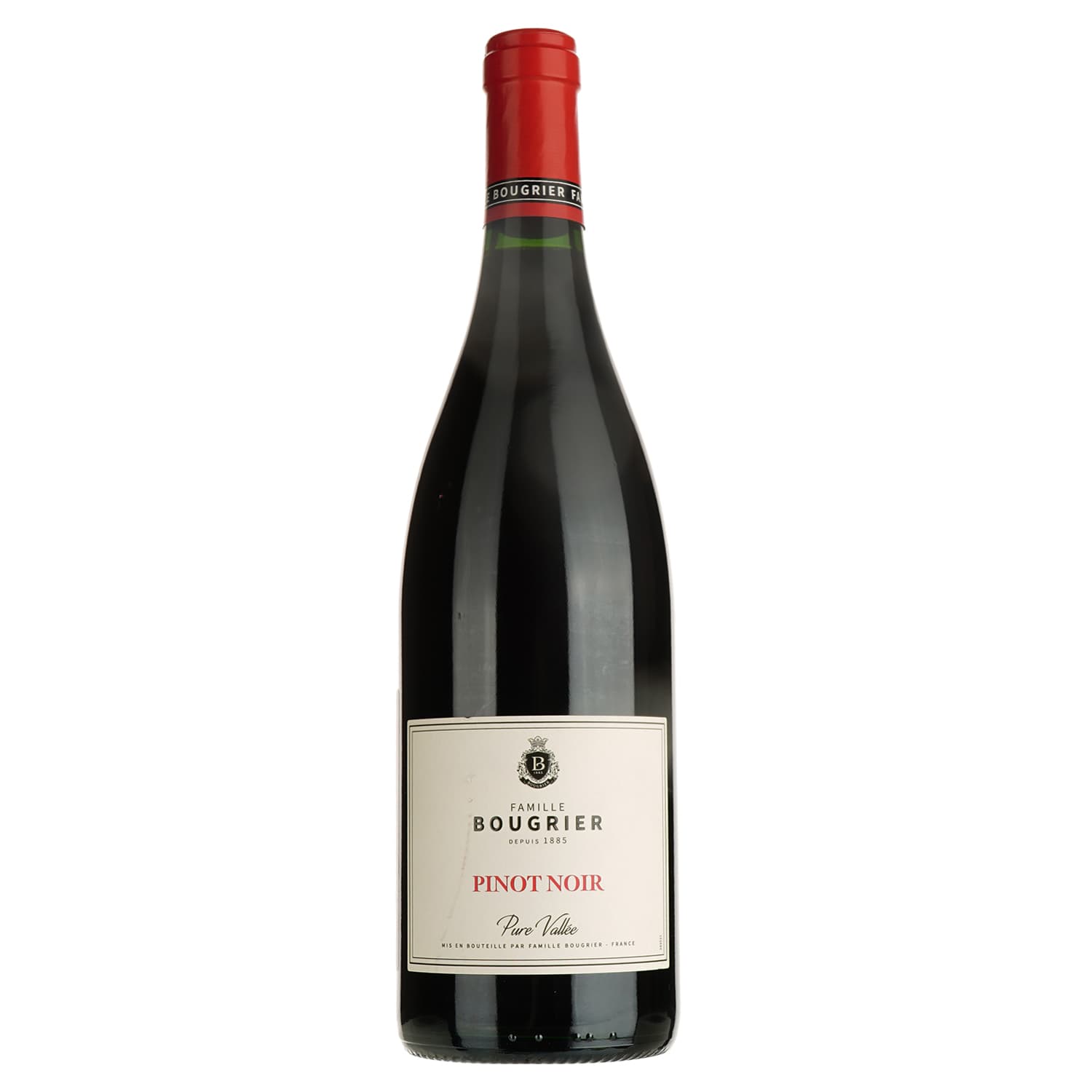 Вино Famille Bougrier Pure Vallee Pinot Noir, 12,5%, 0,75 л