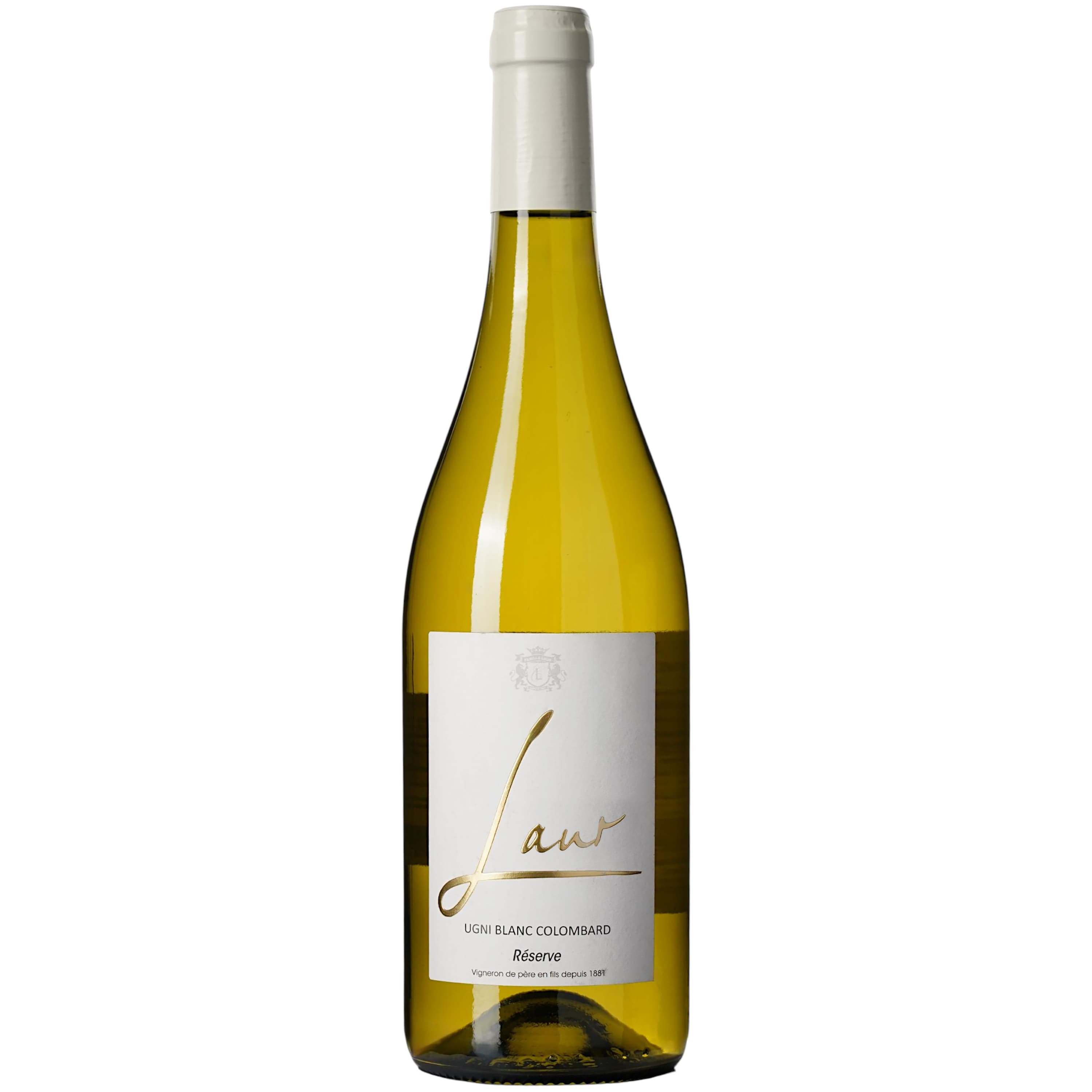 Вино Chateau Laur Signature Laur Ugni Blanc Colombar IGP Gascogne біле сухе 0.75 л