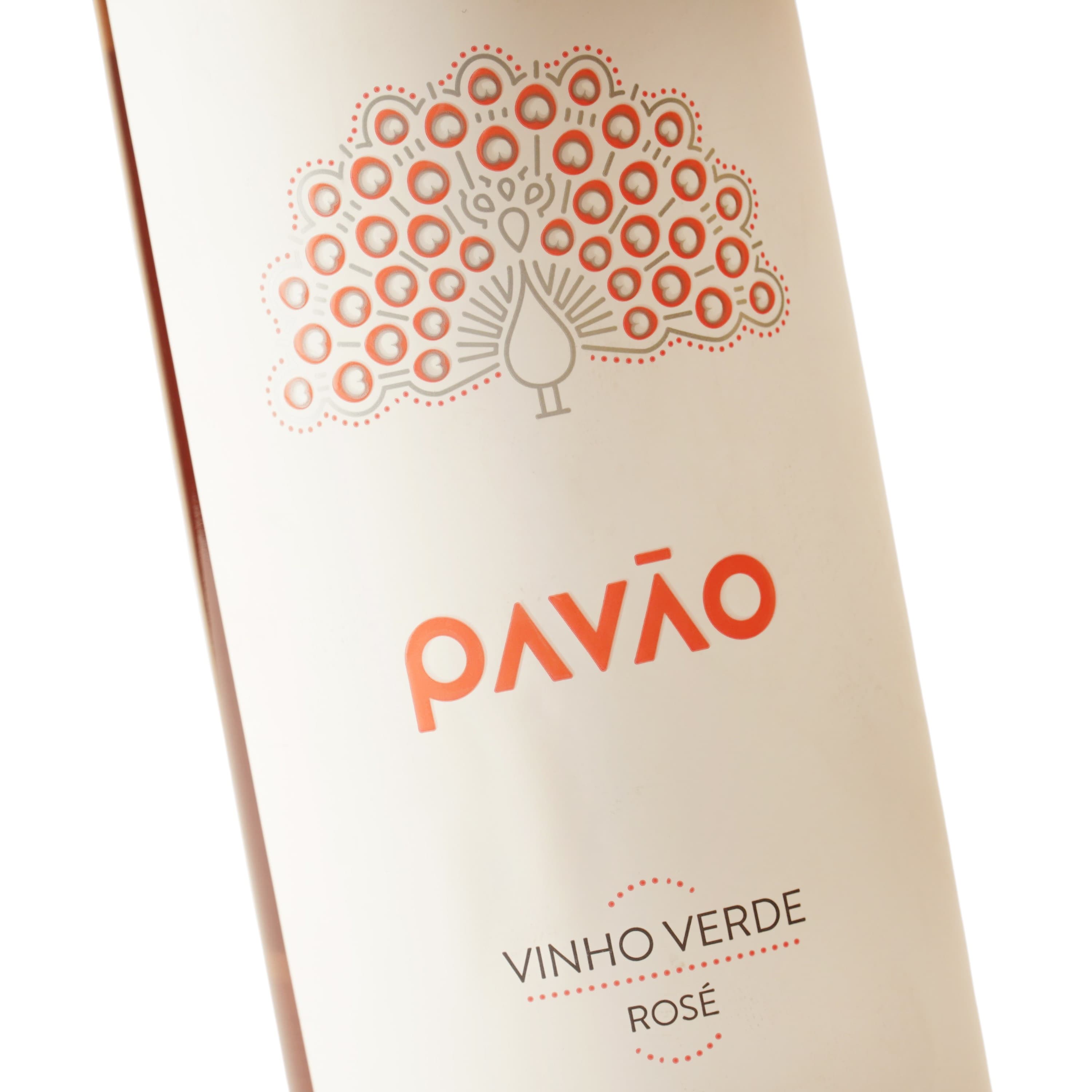 Вино Pavao Vinho Verde Rose рожеве напівсухе 10% 0.75 л