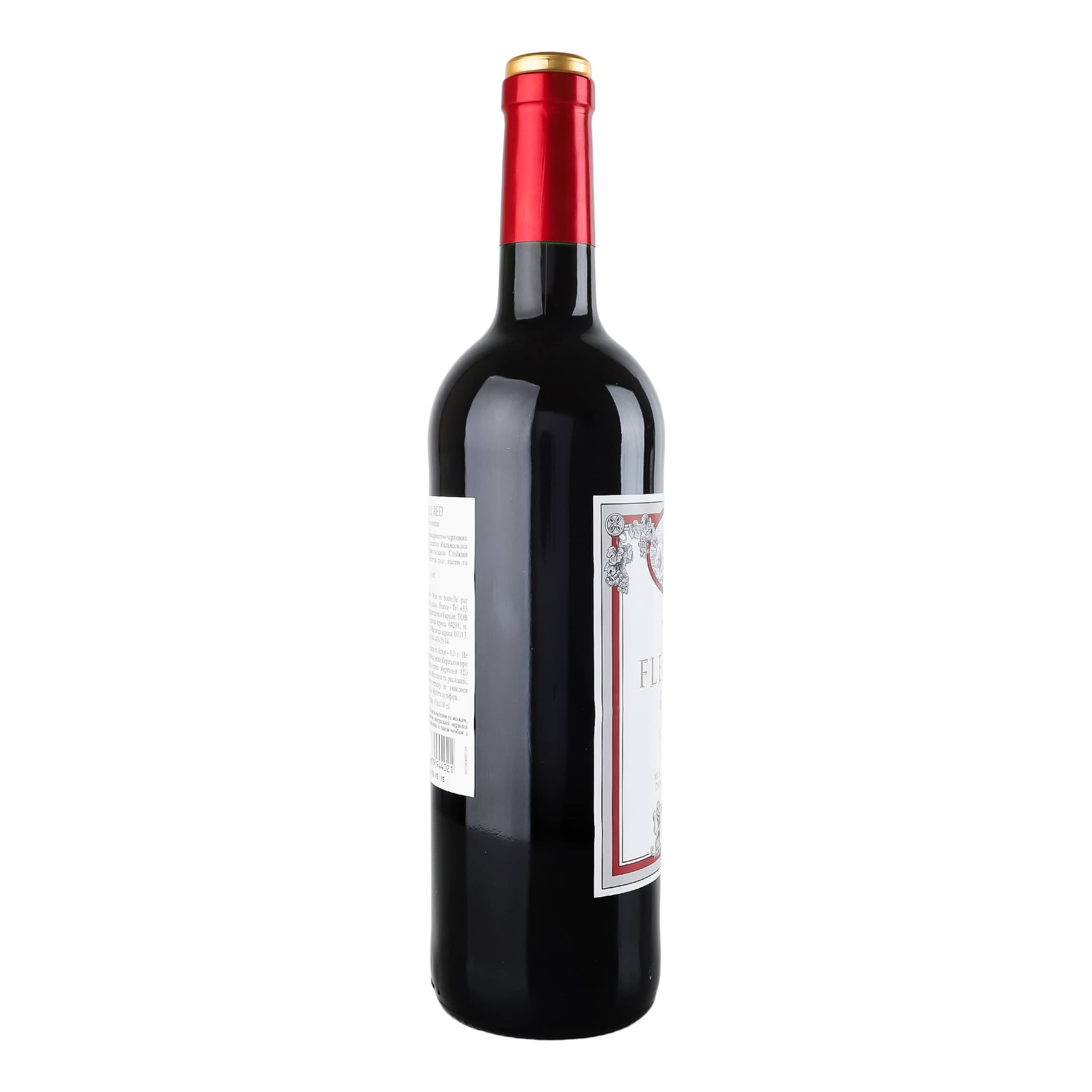Вино Fleuron Royal Rouge Sec червоне сухе 11-14.5% 0.75 л