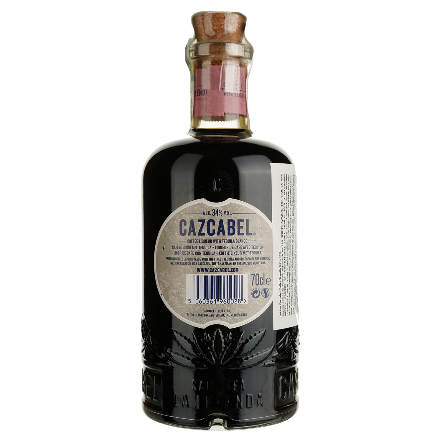 Лікер Cazcabel Coffee Liqueur with Tequila Blanco 34% 0.7 л