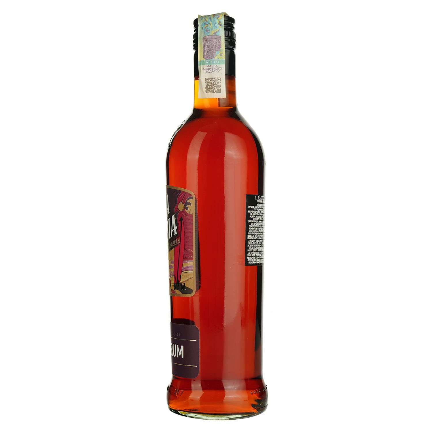 Ром Cana Caribia Black, 38%, 0,7 л