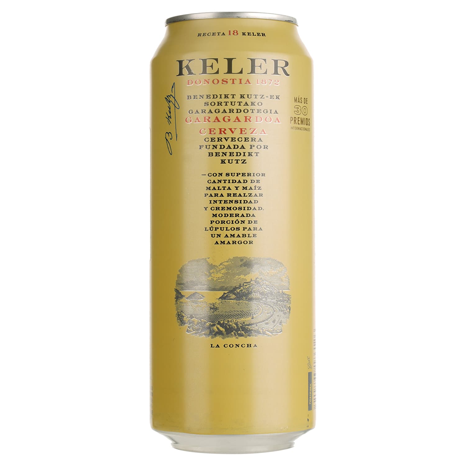 Пиво Keler Lager, світле, фільтроване, 6,2%, з/б, 0,5 л (787867)