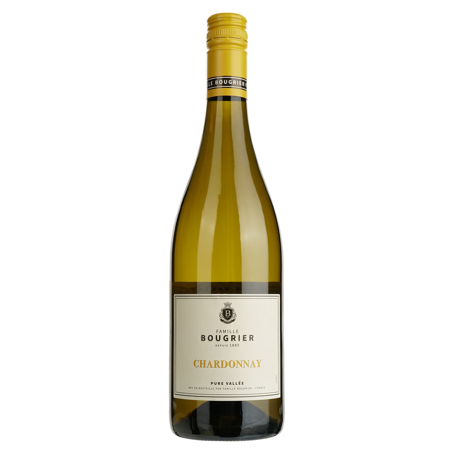 Вино Famille Bougrier Pure Vallee Chardonnay, 12,5%, 0,75 л