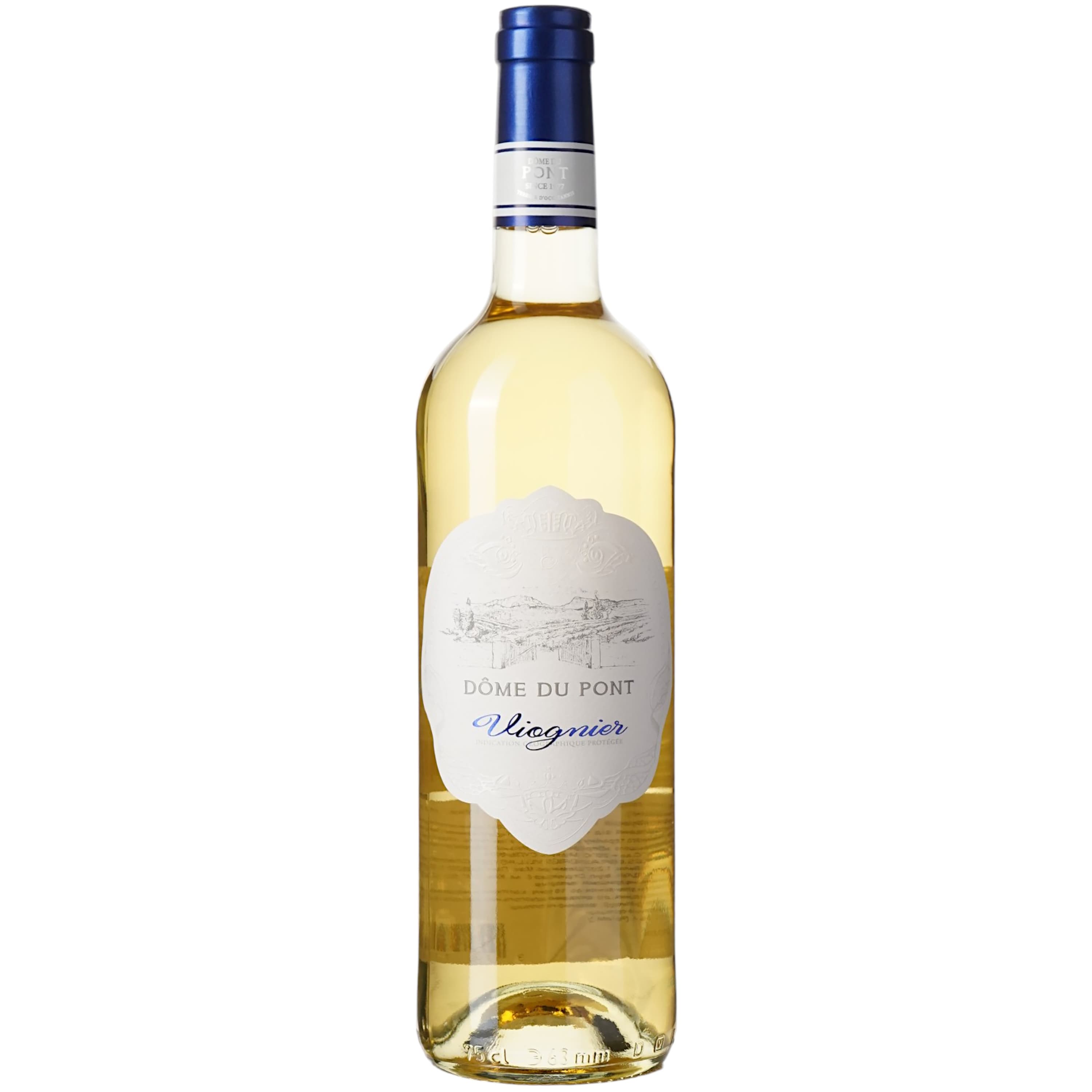 Вино Dome du Pont Viognier Blanc IGP Pays D'Oc, біле, сухе, 0,75 л
