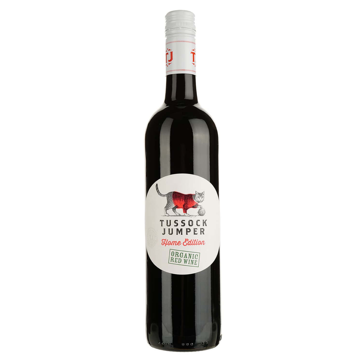 Вино Tussock Jumper Home Edition Organic червоне сухе 0.75 л
