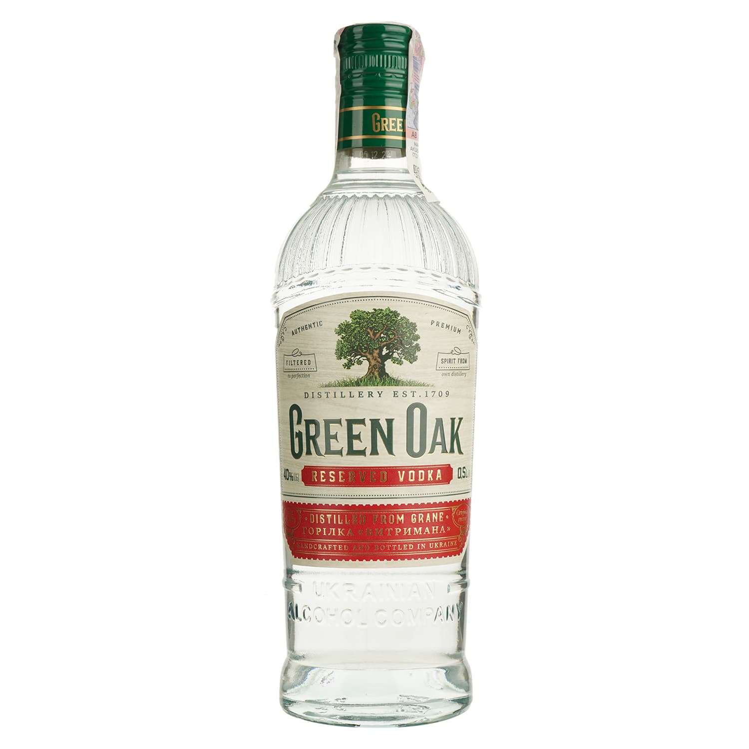 Горілка Green Oak Reserved 40% 0.5 л
