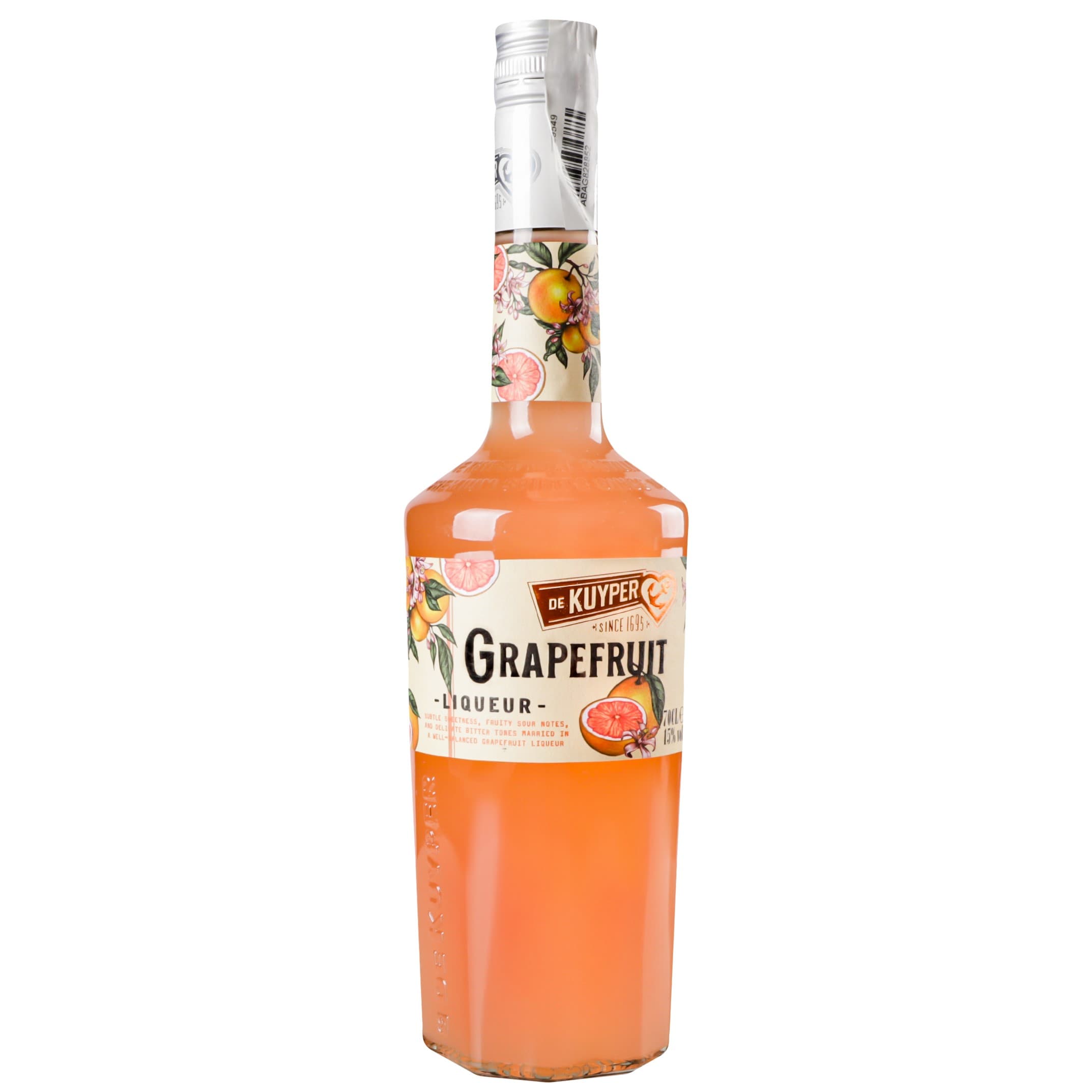 Лікер De Kuyper Grapefruit 15% 0.7 л (853868)