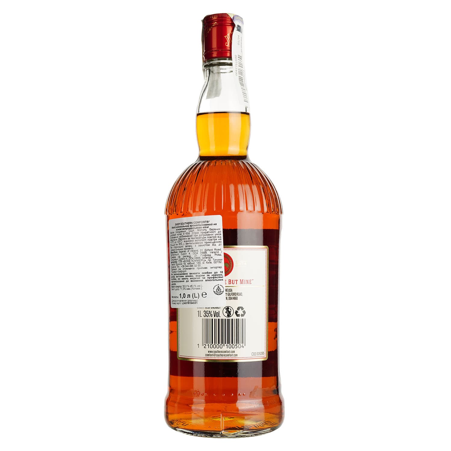 Лікер Southern Comfort на основі віскі, 35%,1 л (826431)