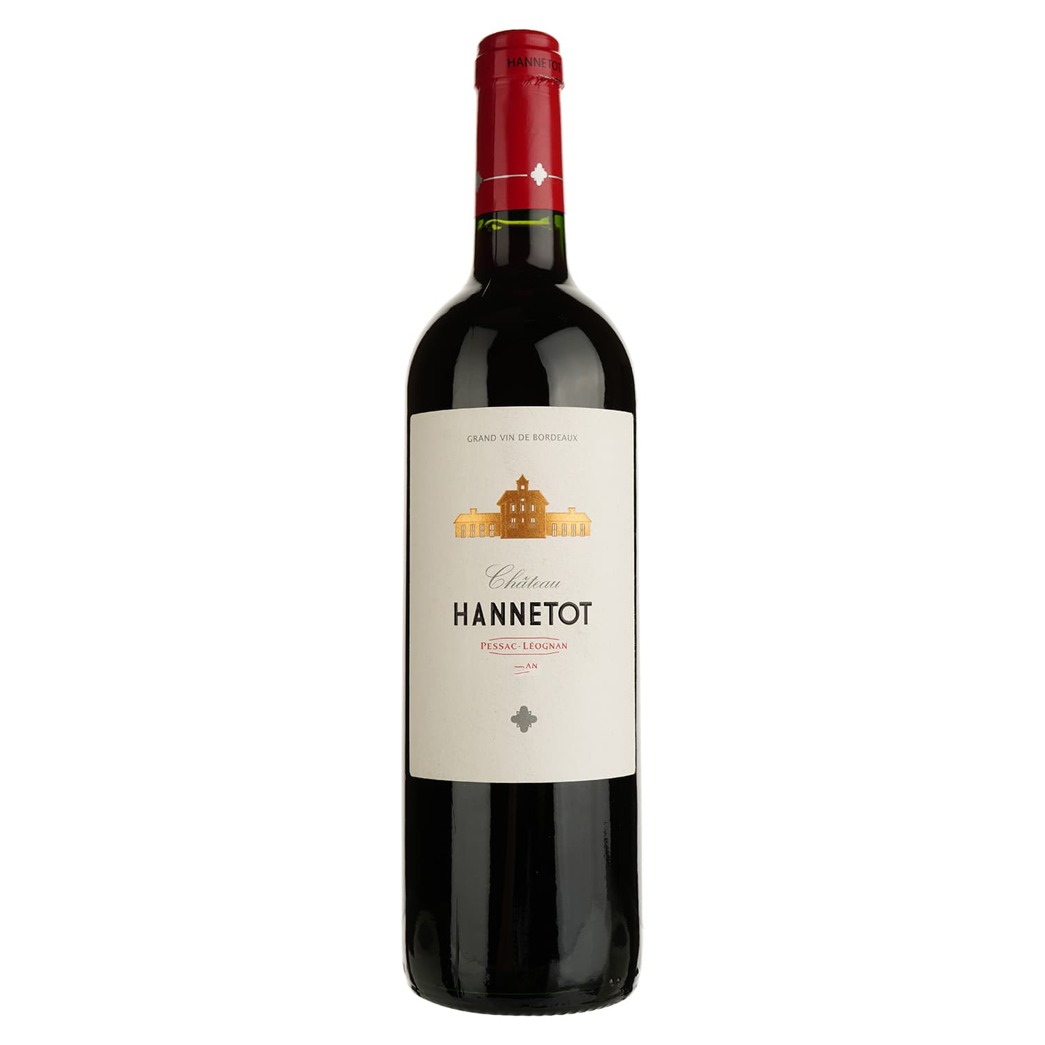 Вино Chateau Hannetot Pessac-Leognan, червоне, сухе, 13,5%, 0,75 л (1313500)