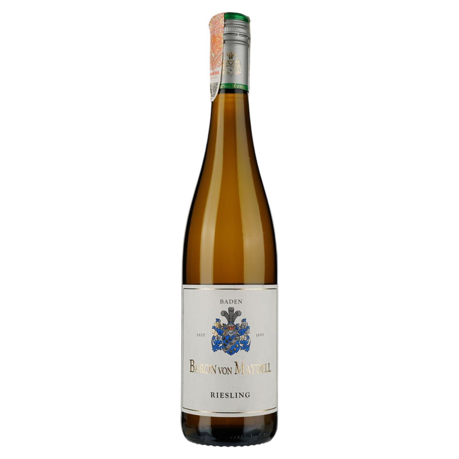 Вино Baron von Maydell Riesling, біле, сухе, 12%, 0,75 л (37259)