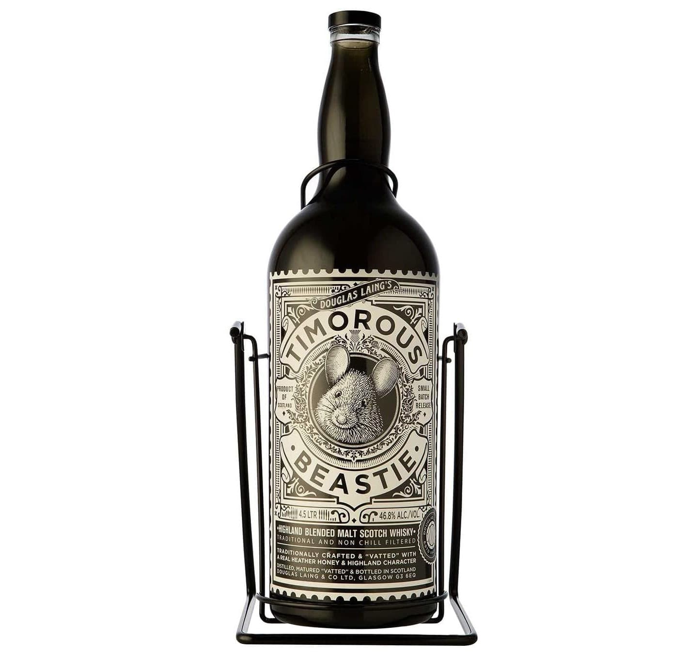 Віскі Douglas Laing Beastie Blended Malt Scotch Whisky 46.8% 4.5 л з гойдалкою в коробці