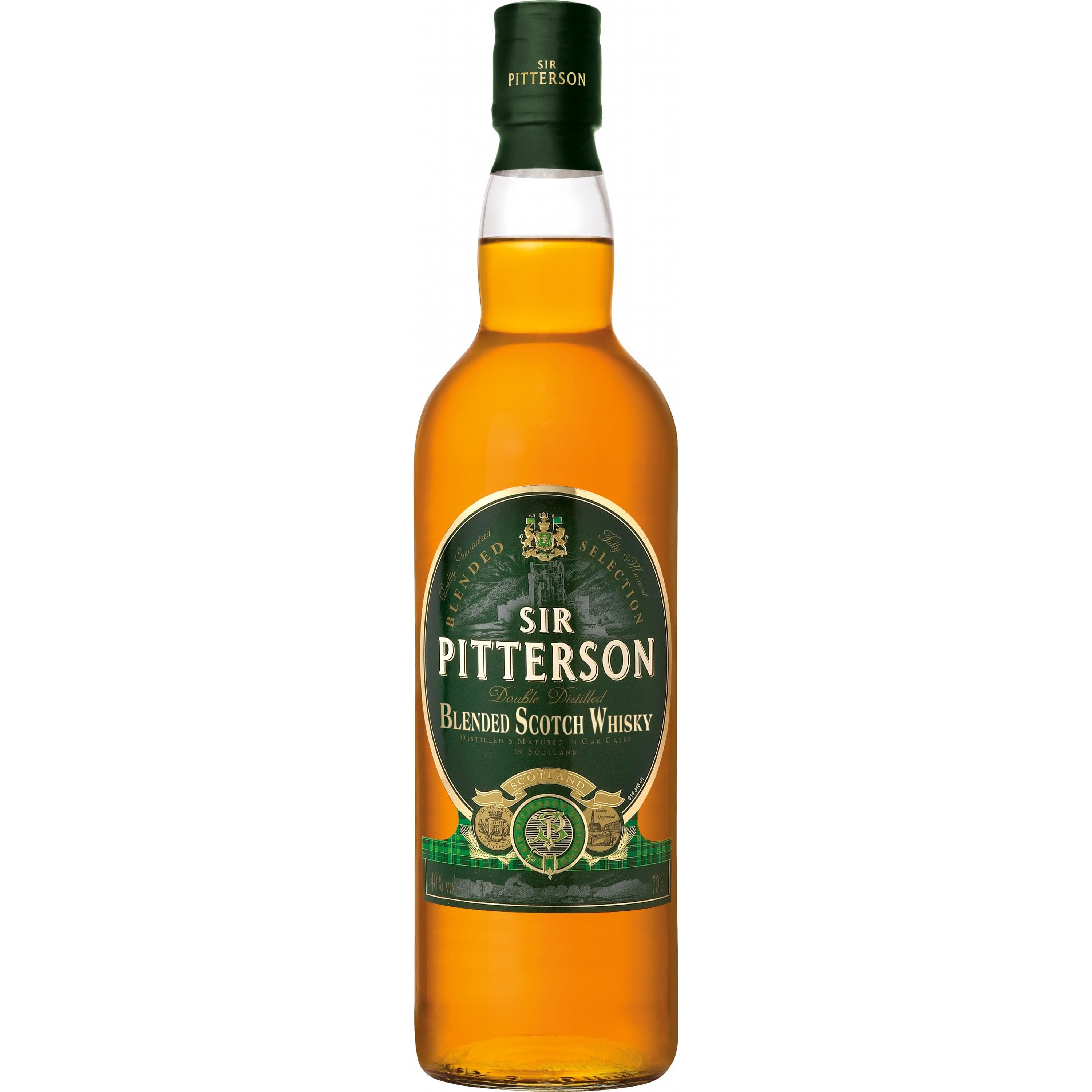 Віскі Sir Pitterson Premium Blended Scotch Whisky 40% 0.7 л