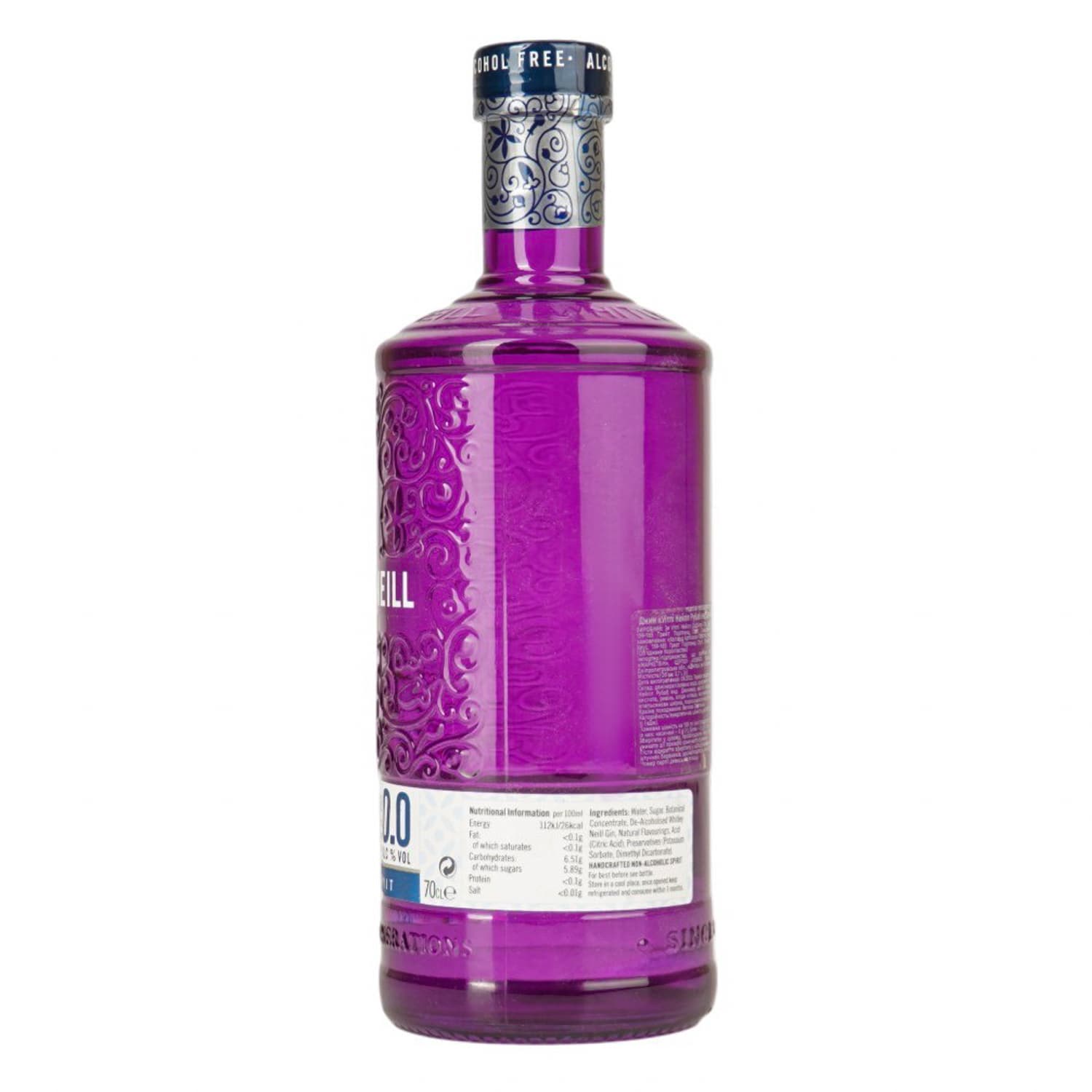 Напій безалкогольний Whitley Neill Rhubarb & Ginger 0% 0.7 л