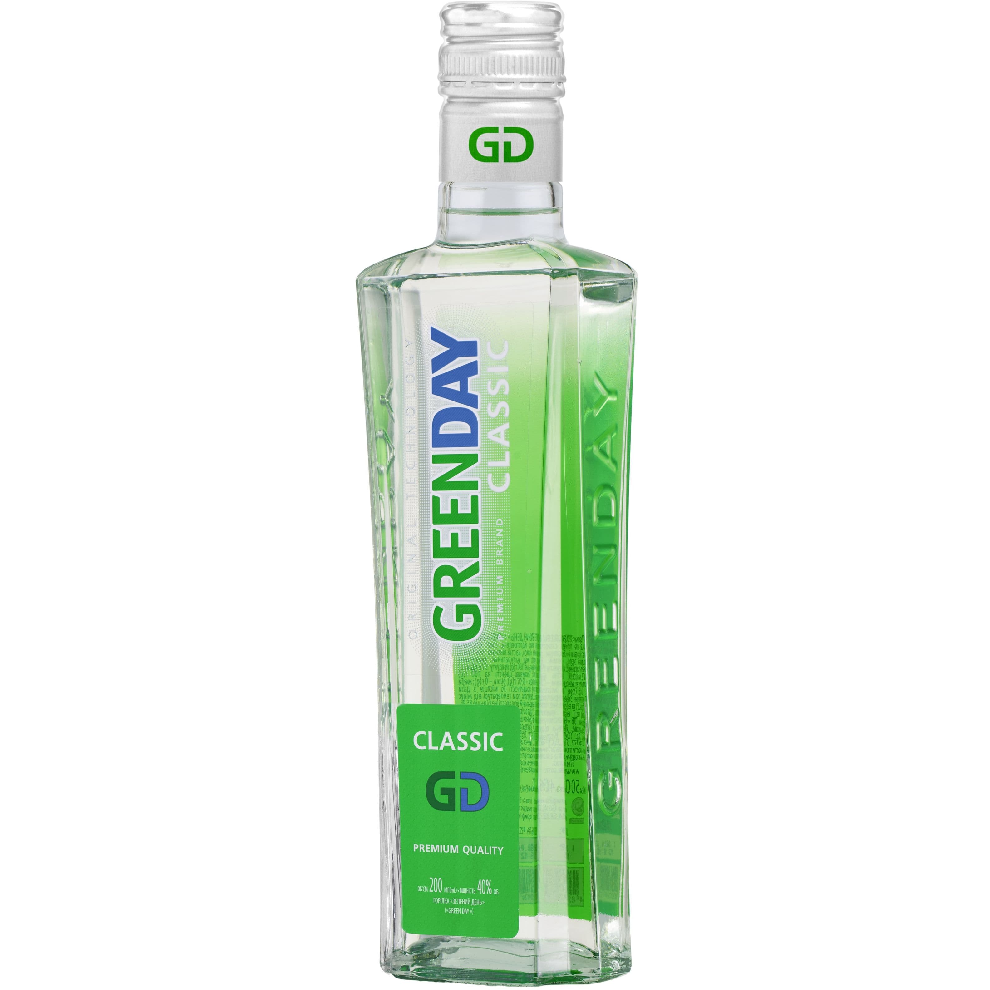 Горілка Green Day 40% 0.2 л
